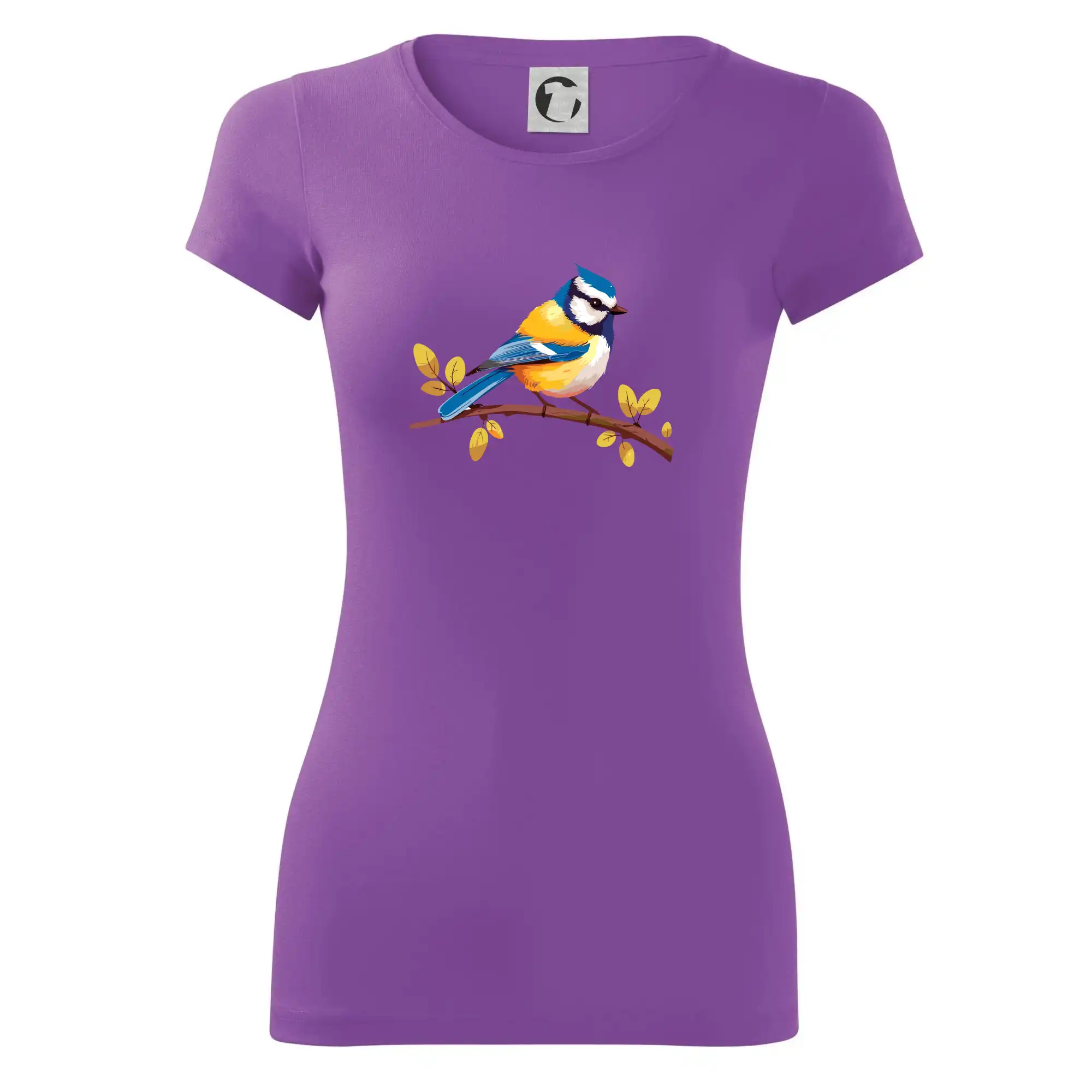 Sýkorka modřinka kreslená