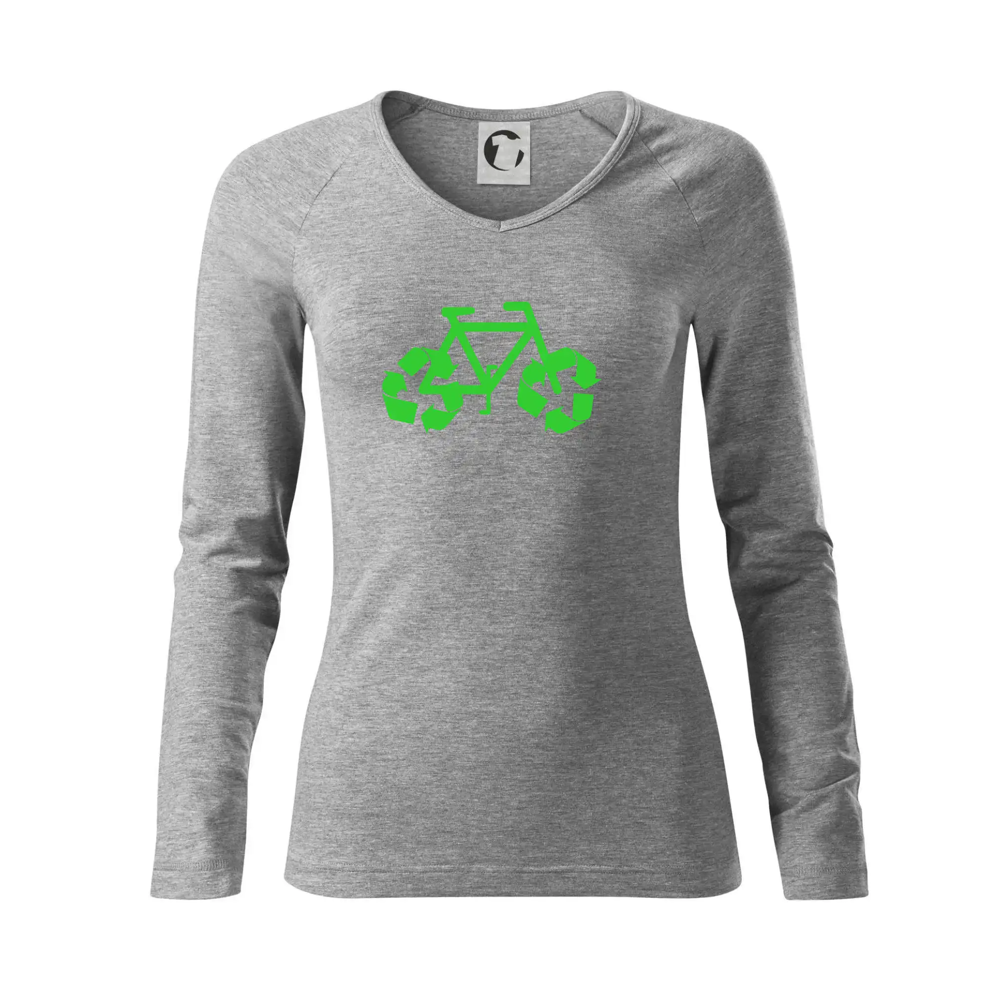 Tričko ako darček pre cyklistu - Bicykel ekológia - Tričko dámske Elegance