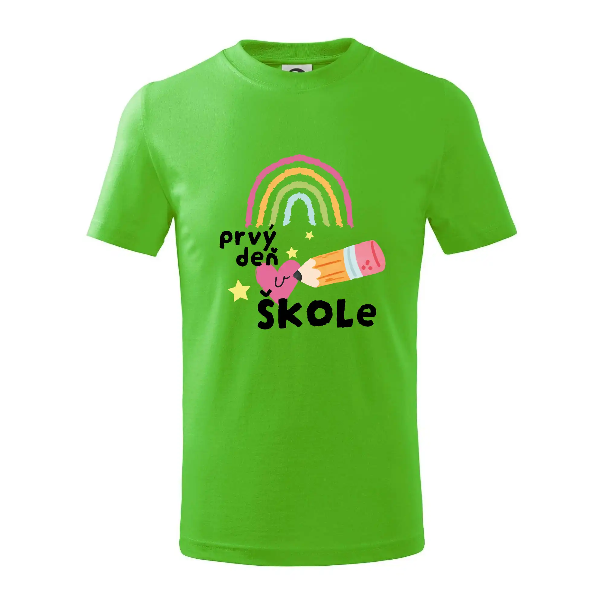 Tričká a mikiny pre prváčikov na prvý školský deň – veselé a pohodlné - Prvý deň v škole - Tričko detské bavlnené