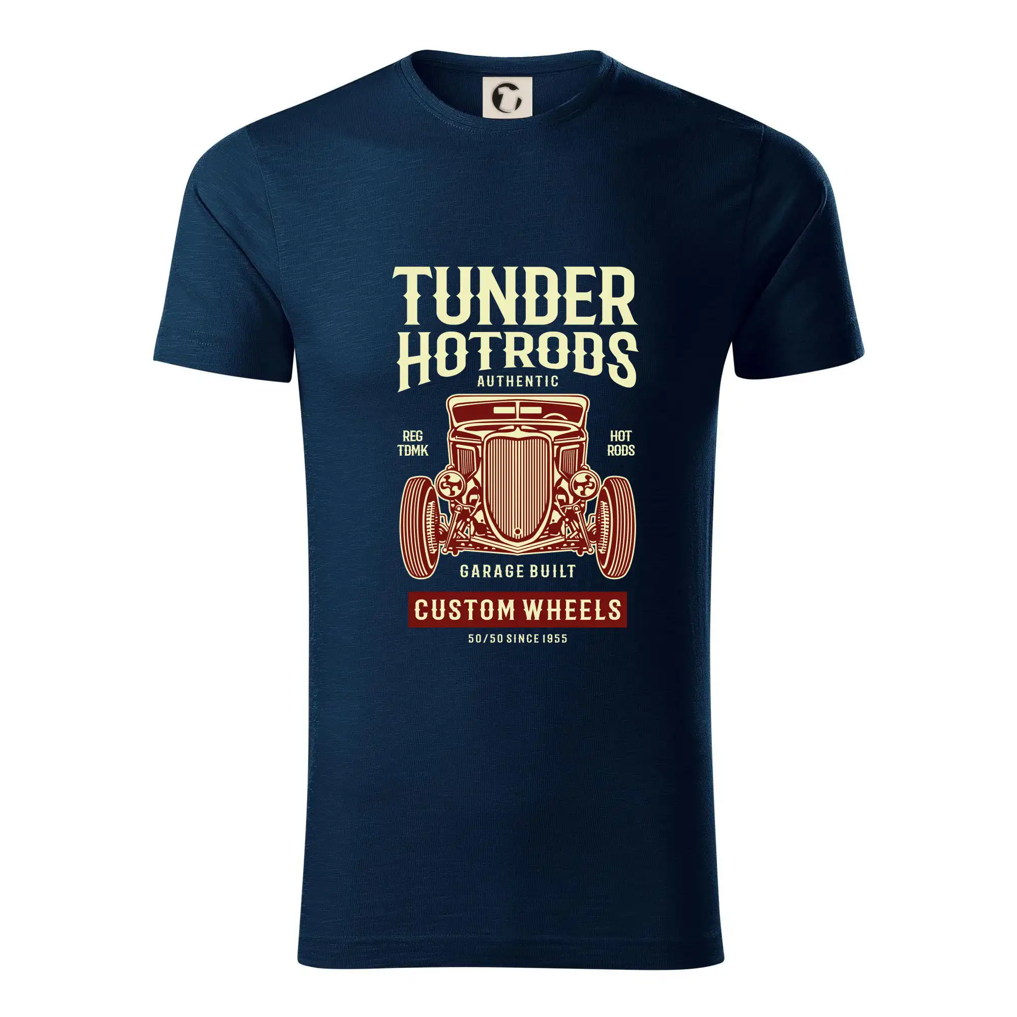 Auto tričká - Thunder Hot Rods - Tričko z organickej bavlny