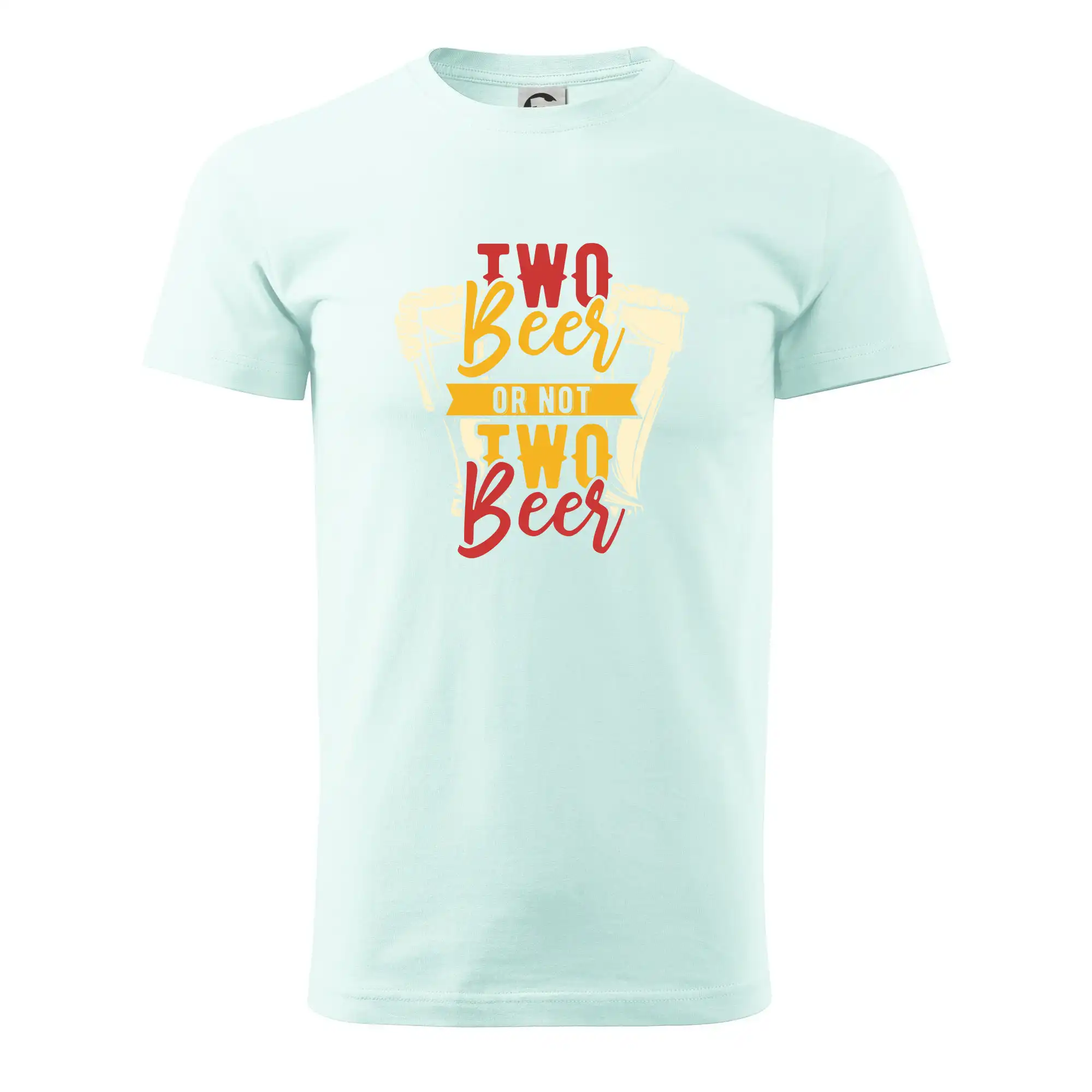 Vtipná tričká pre pivárov - Two beer or not two beer - Klasické pánske tričko vyššej gramáže