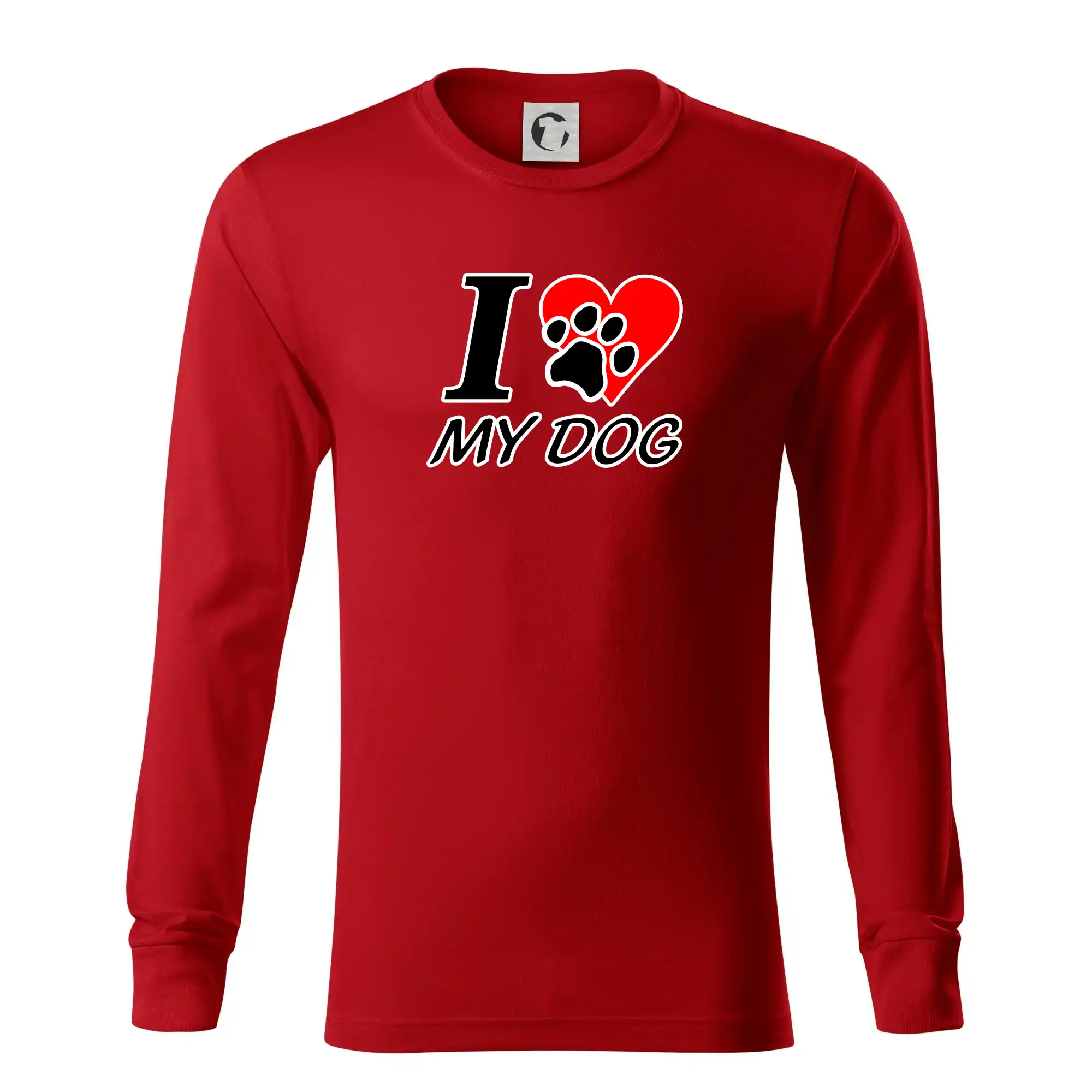 I love my dog - nápis