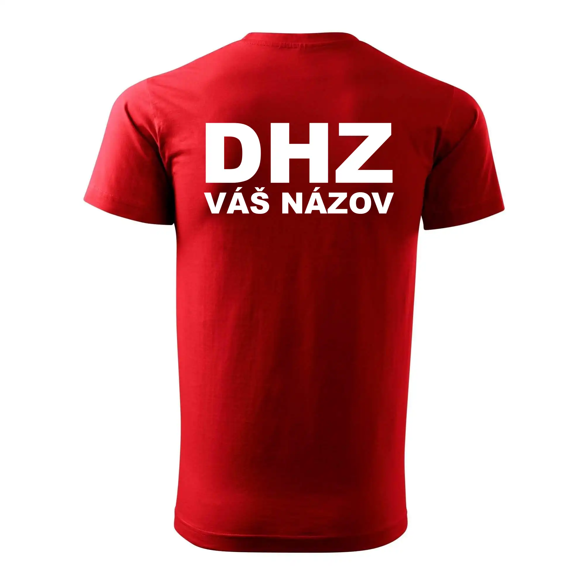 DHZ nápis (názov zboru - vlastný nápis)