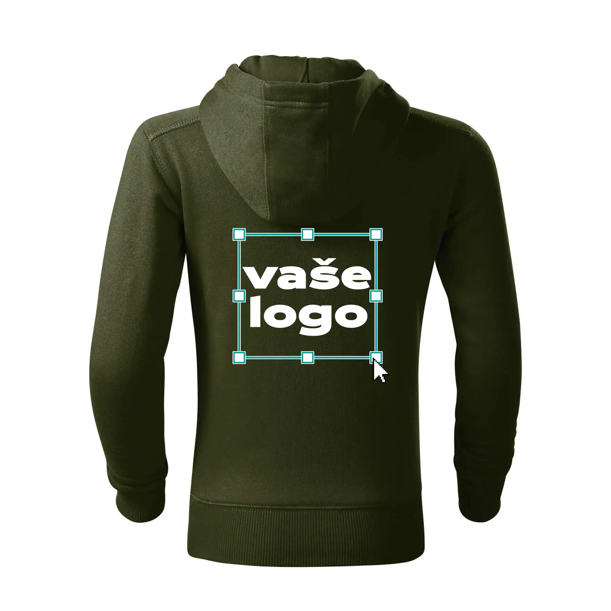 Vlastné logo - Mikina s vlastným logom