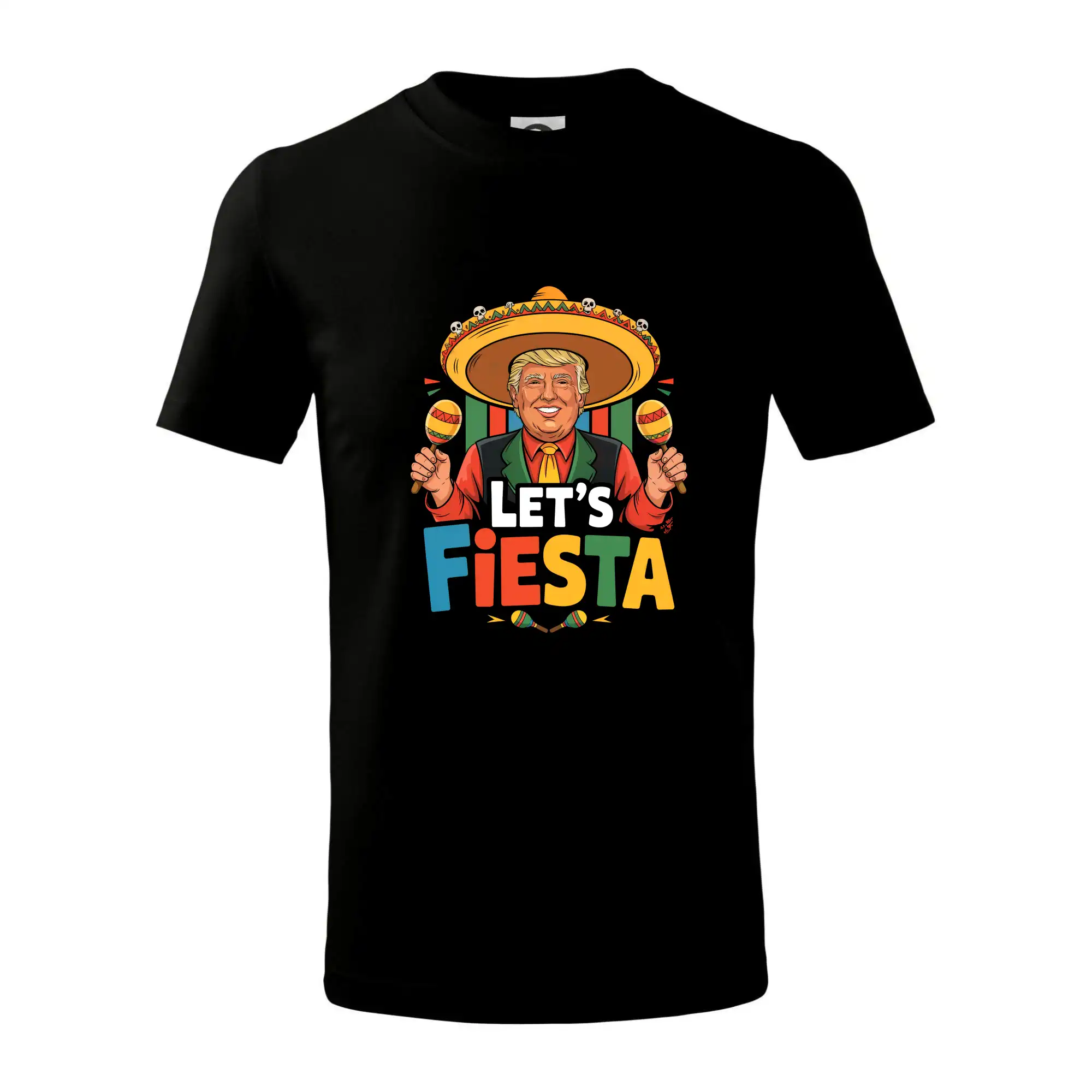 Politické tričká - Trump Lets Fiesta - Tričko detské bavlnené