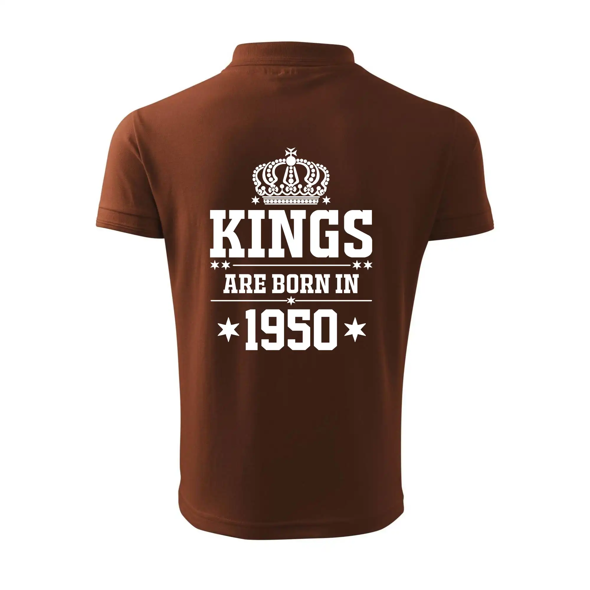 Trička s ročníkom 1950 - Kings are born in 1950 - Polokošeľa pánska Pique Polo 203