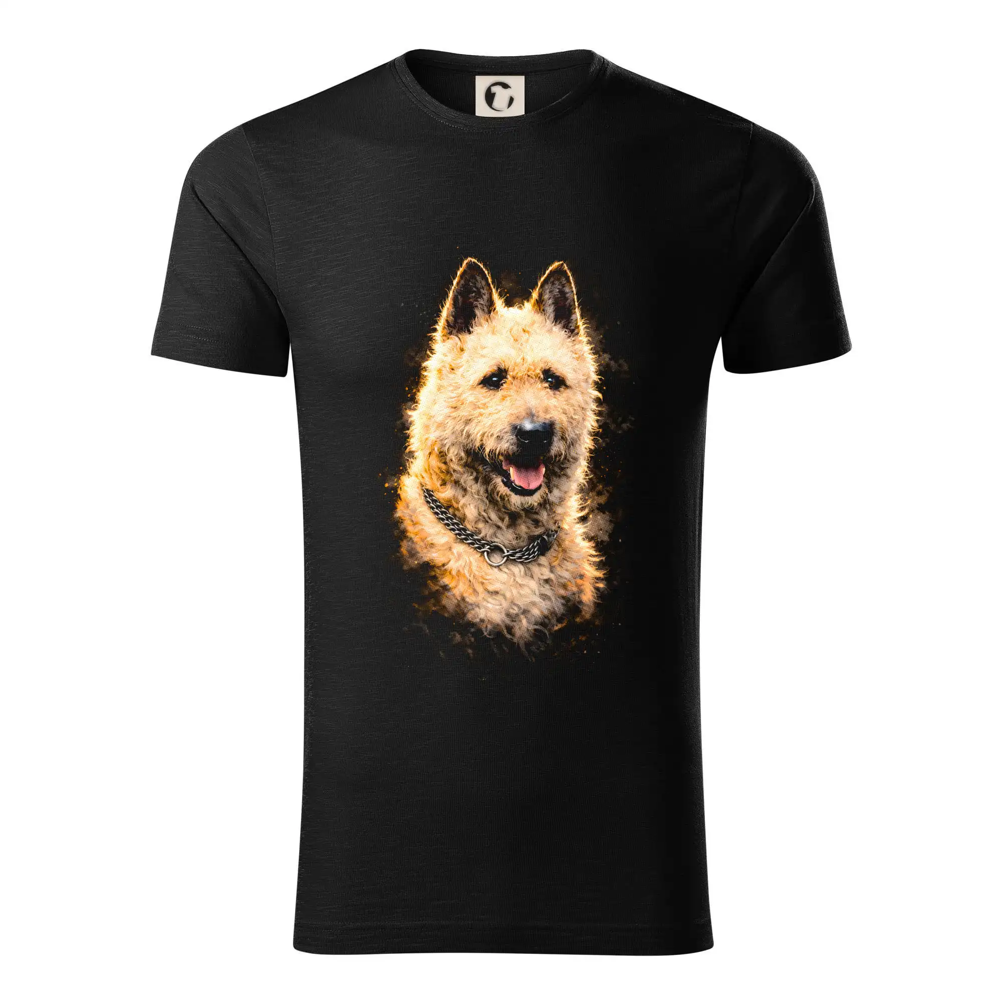 Ostatné psie plemená - Obrázok poltón belgický ovčiak laekenois - Tričko z organickej bavlny