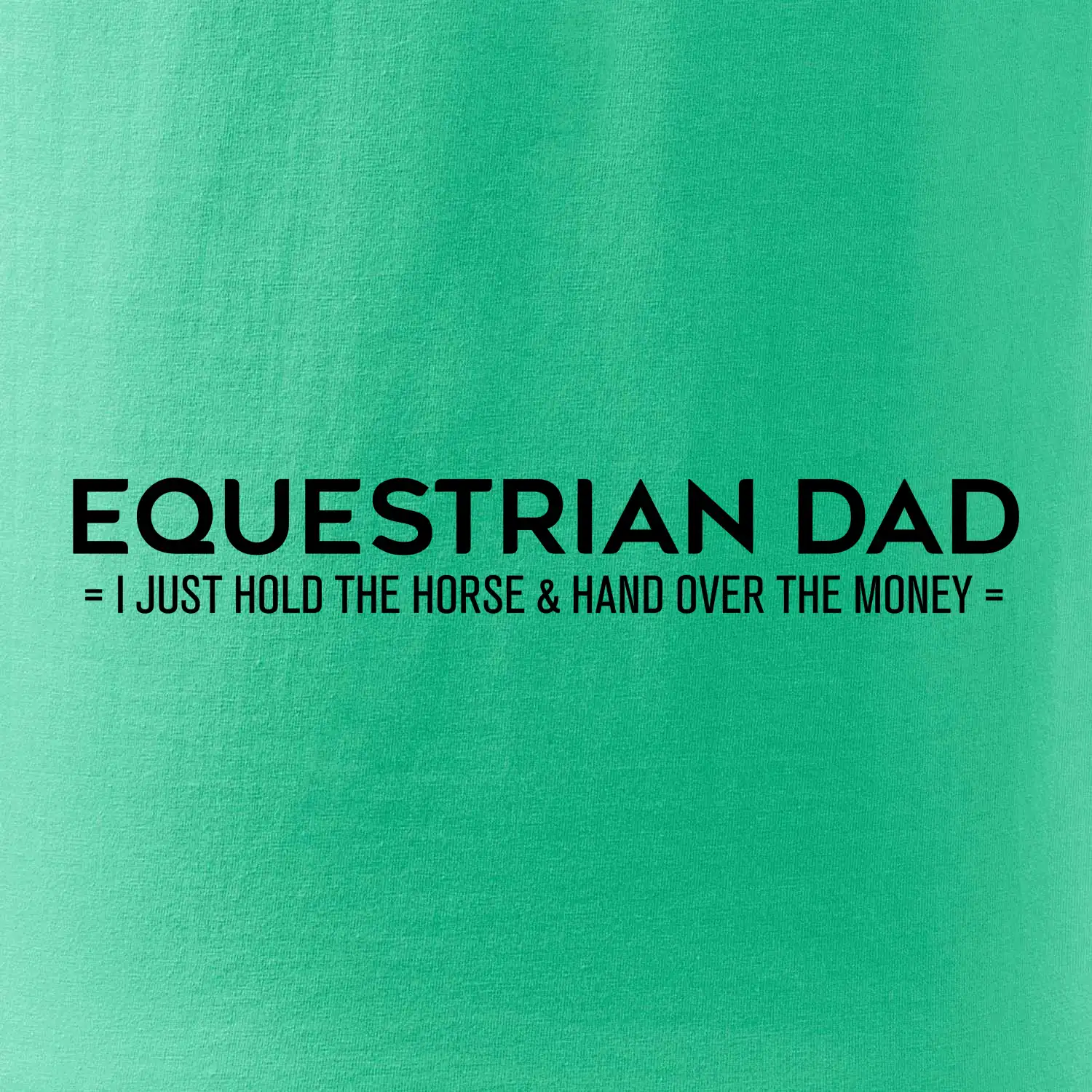 Equestrian dad