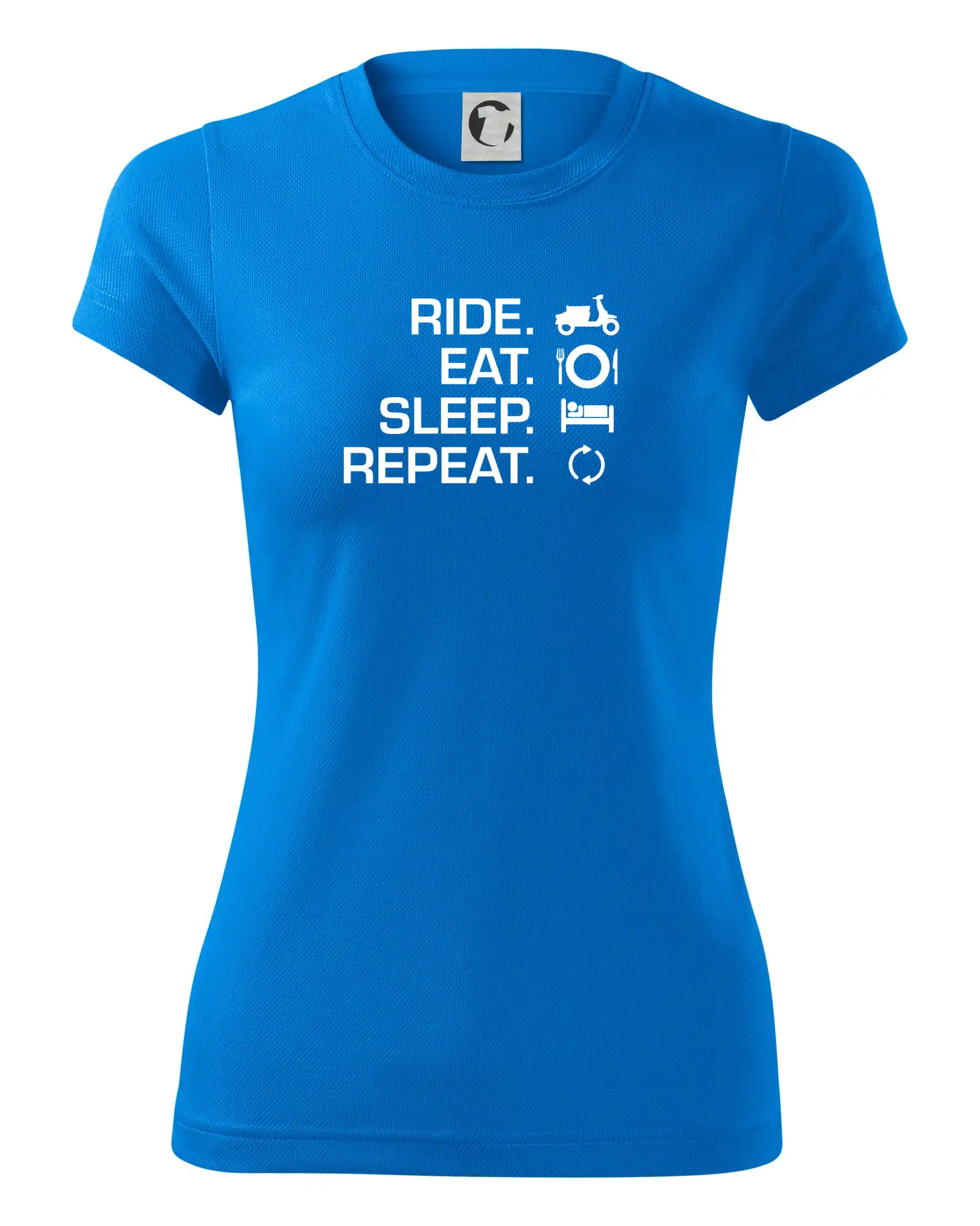 Ride Eat Sleep Repeat moto skútr