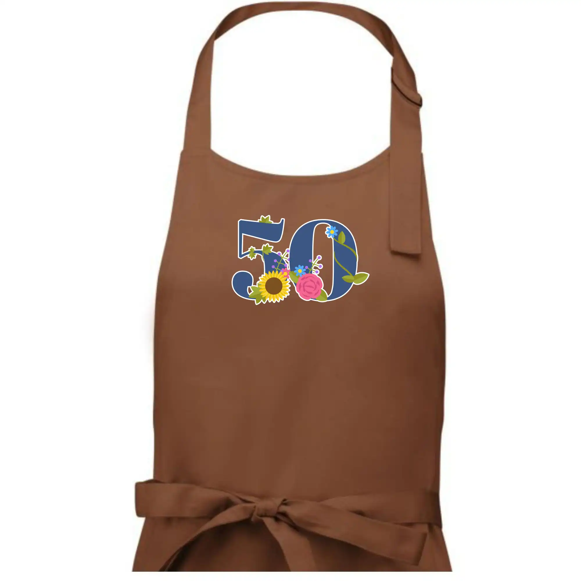 Květinové číslo kreslené - 50