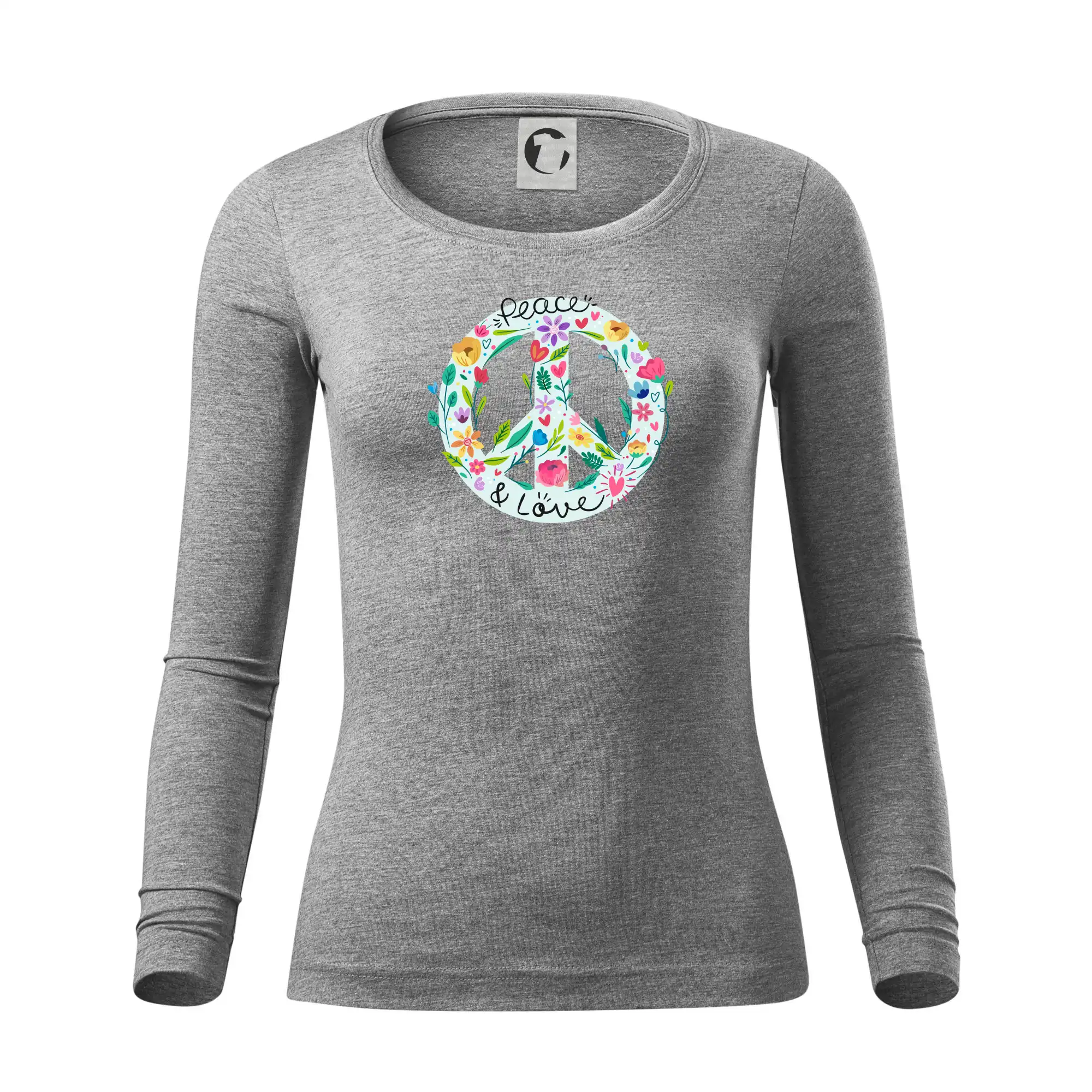 Peace and love symbol