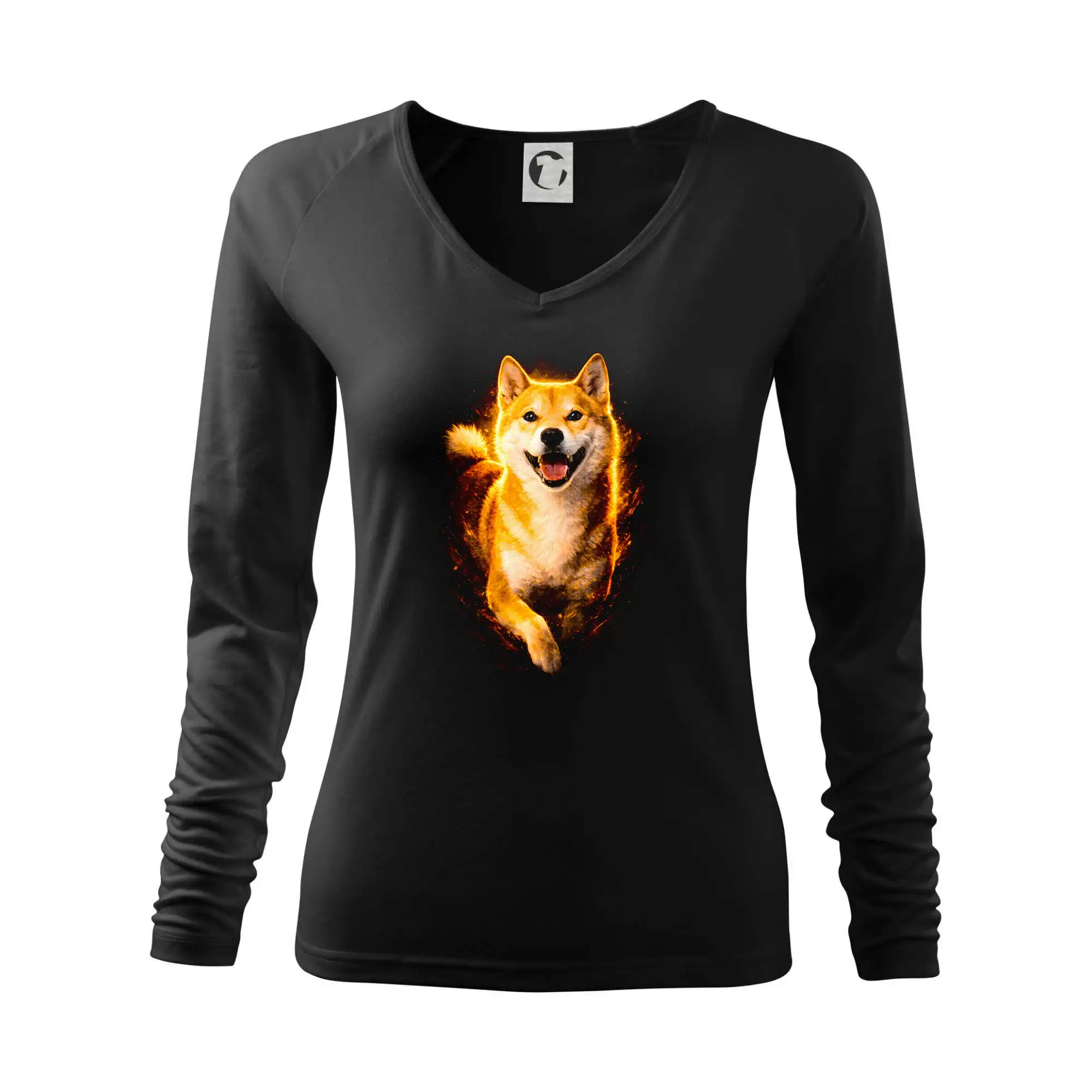 Obrázek polotón Shiba Inu bežící