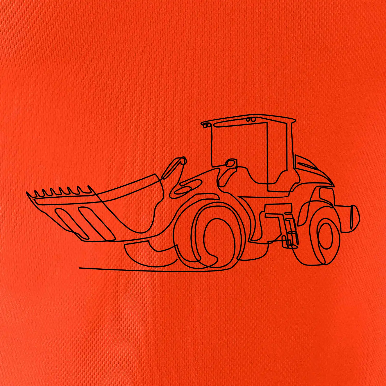 Nakladač jedním tahem