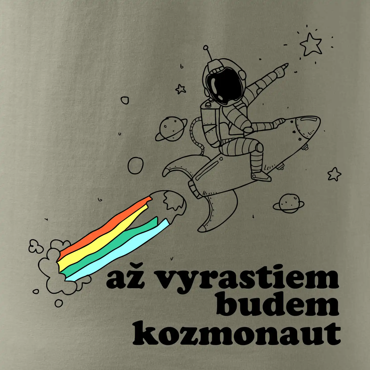 Až vyrastiem budem kozmonaut