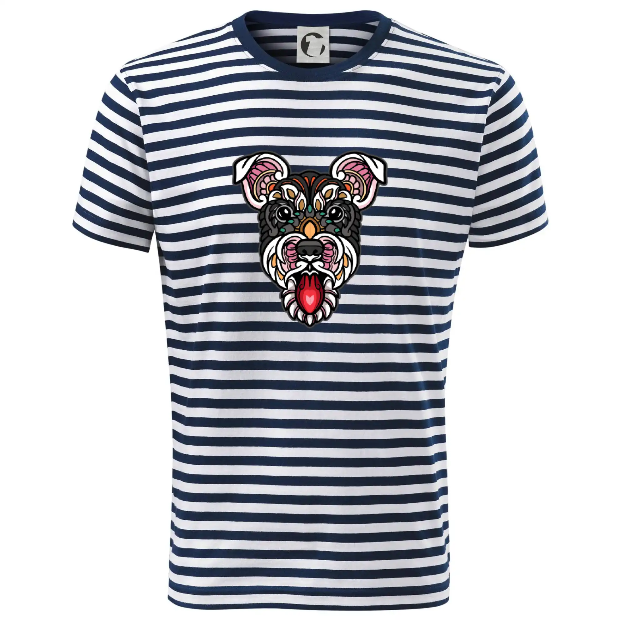 Knírač hlava barevná