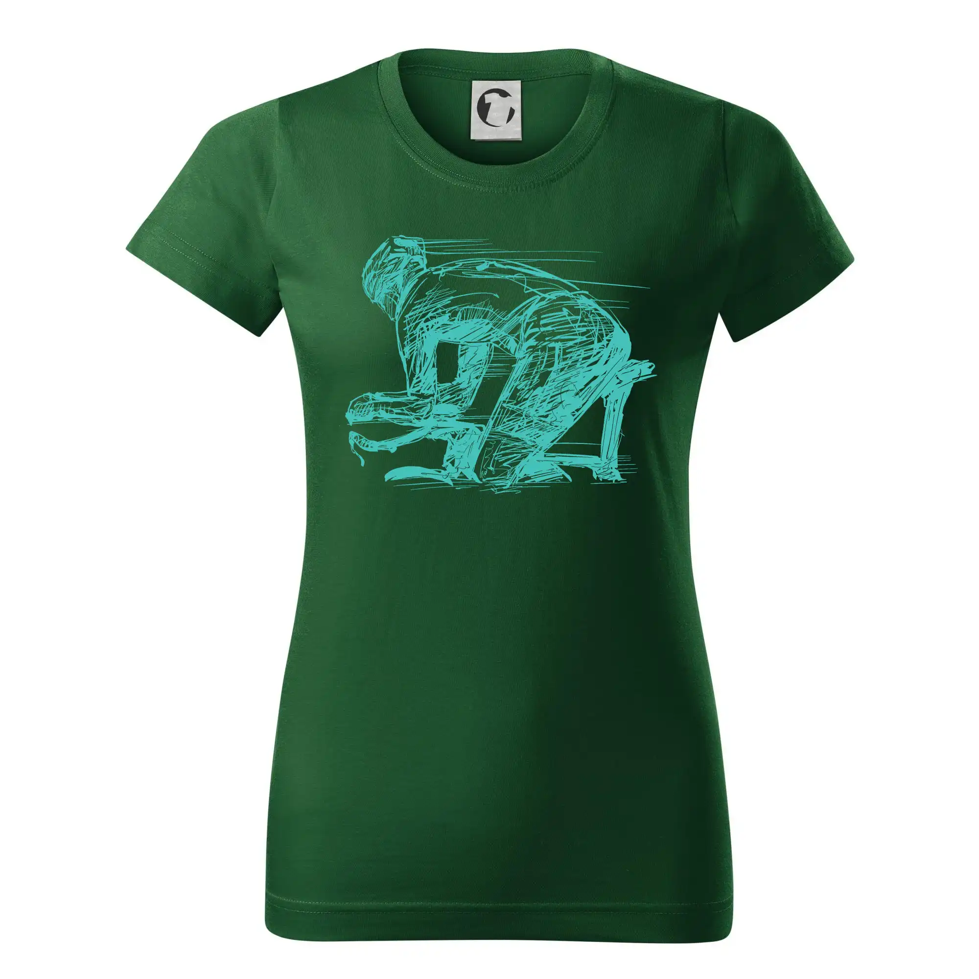 Silniční cyklista zadek