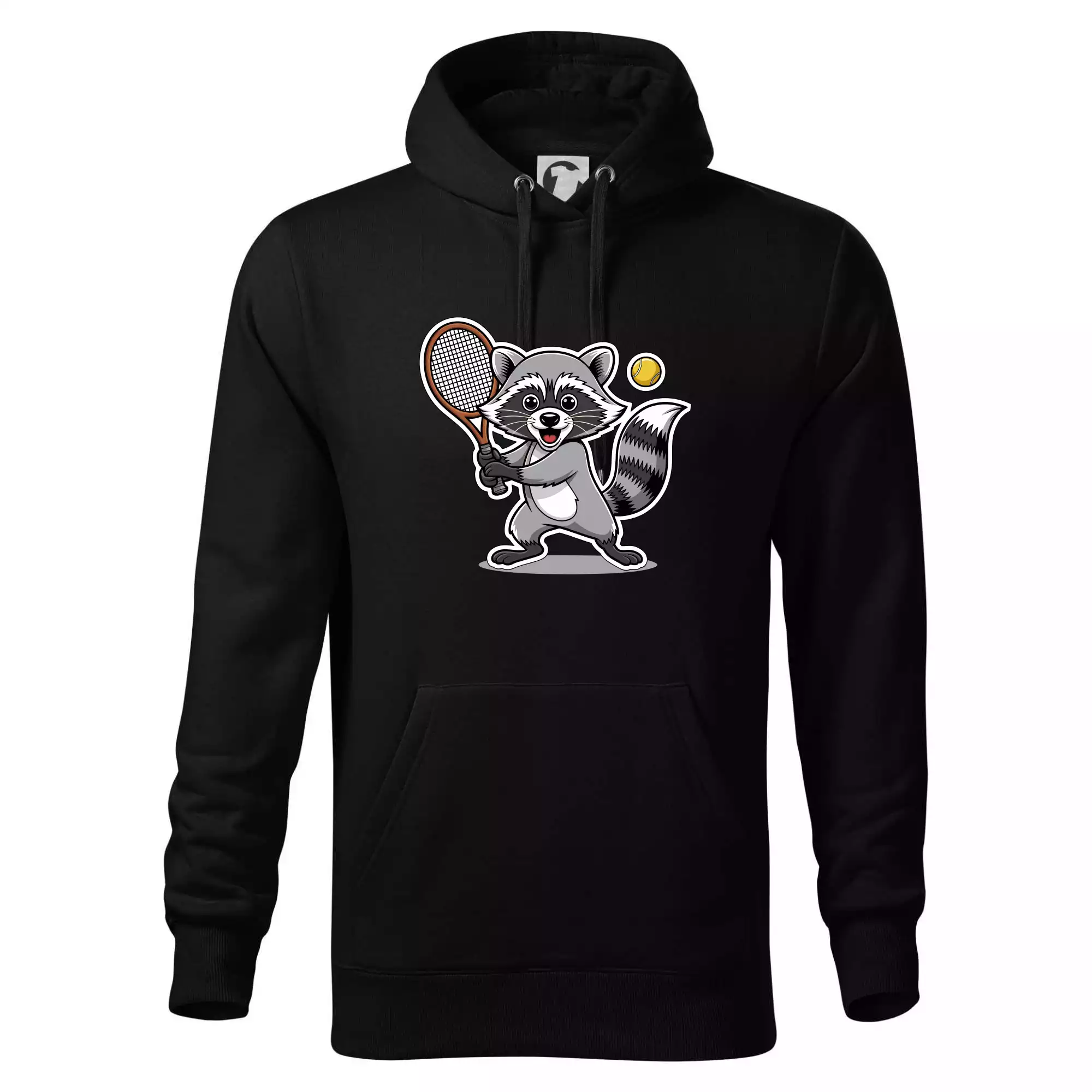 Mýval hraje tenis kreslený