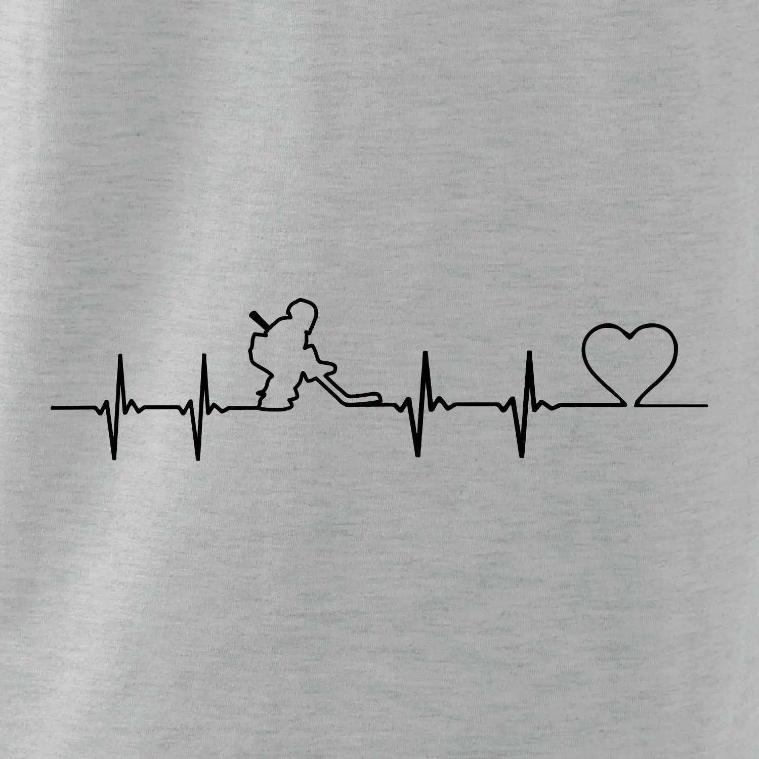 Hokejový brankář  EKG