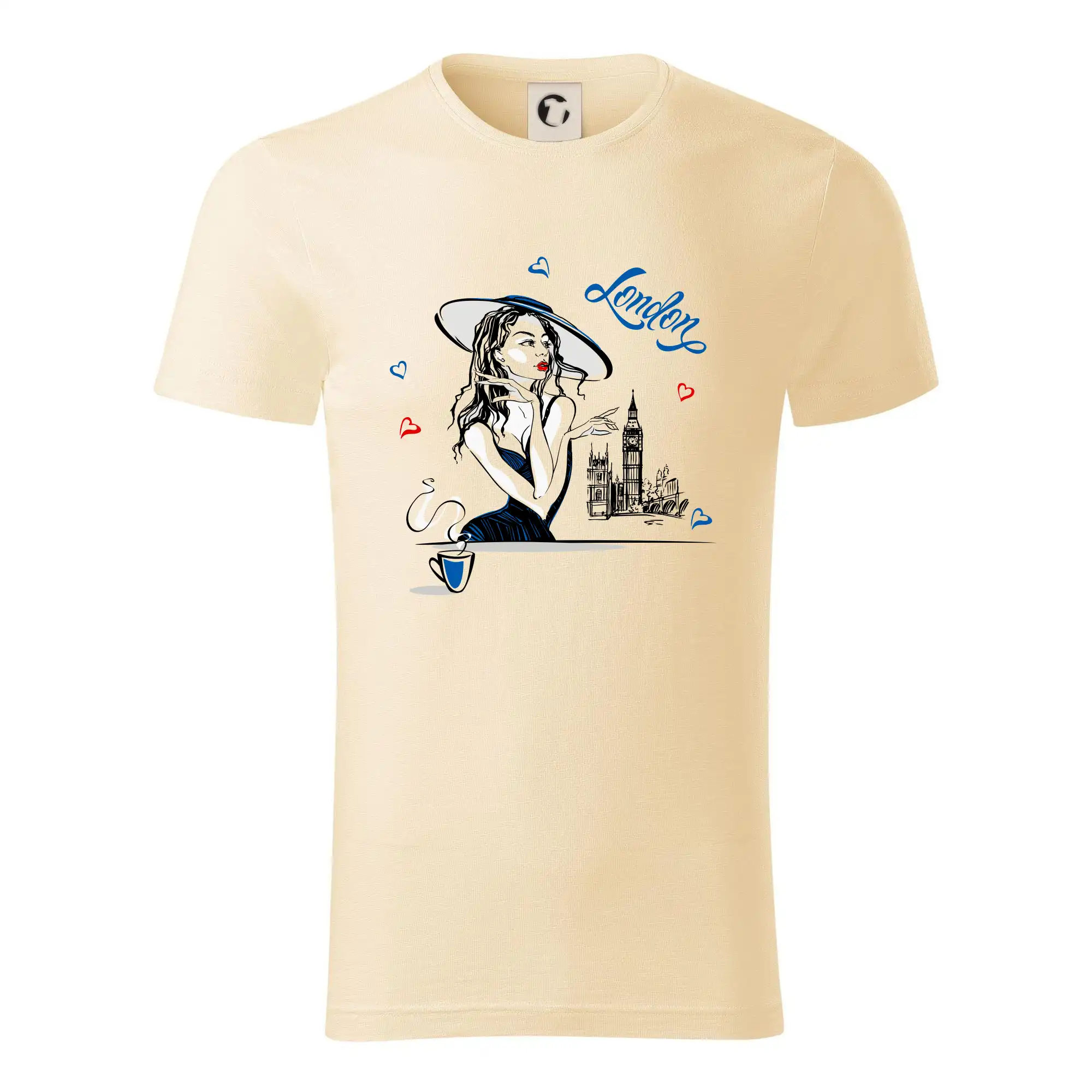 Tričká Anglicko - Fashion model London - Tričko z organickej bavlny