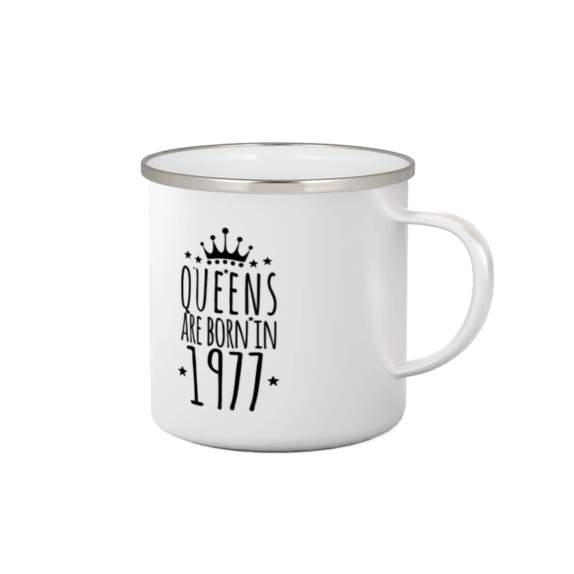 Trička s ročníkom 1977 - Queens are born in 1977 - Plecháčik