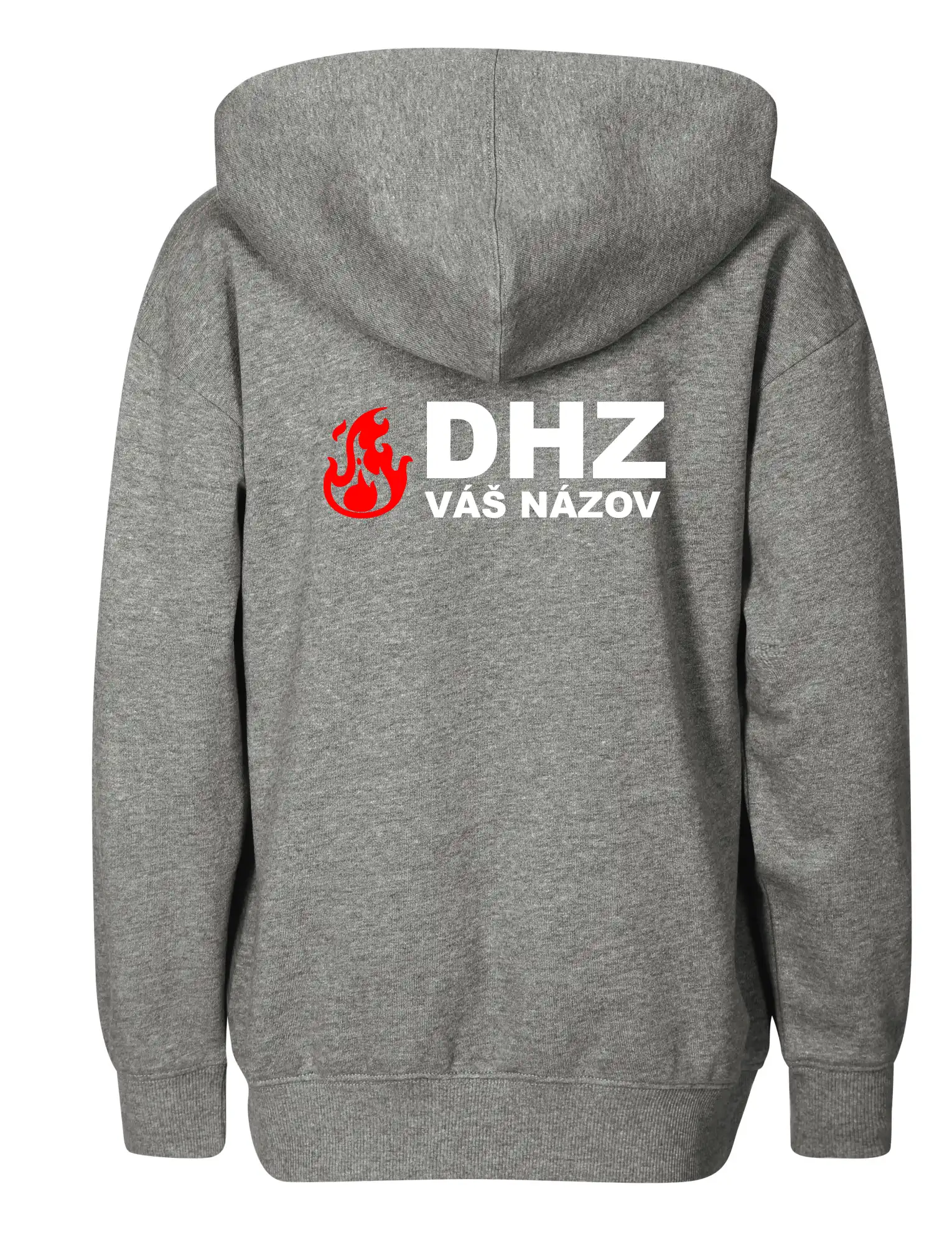 DHZ (oheň, firesport, názov sboru - vlastný nápis)