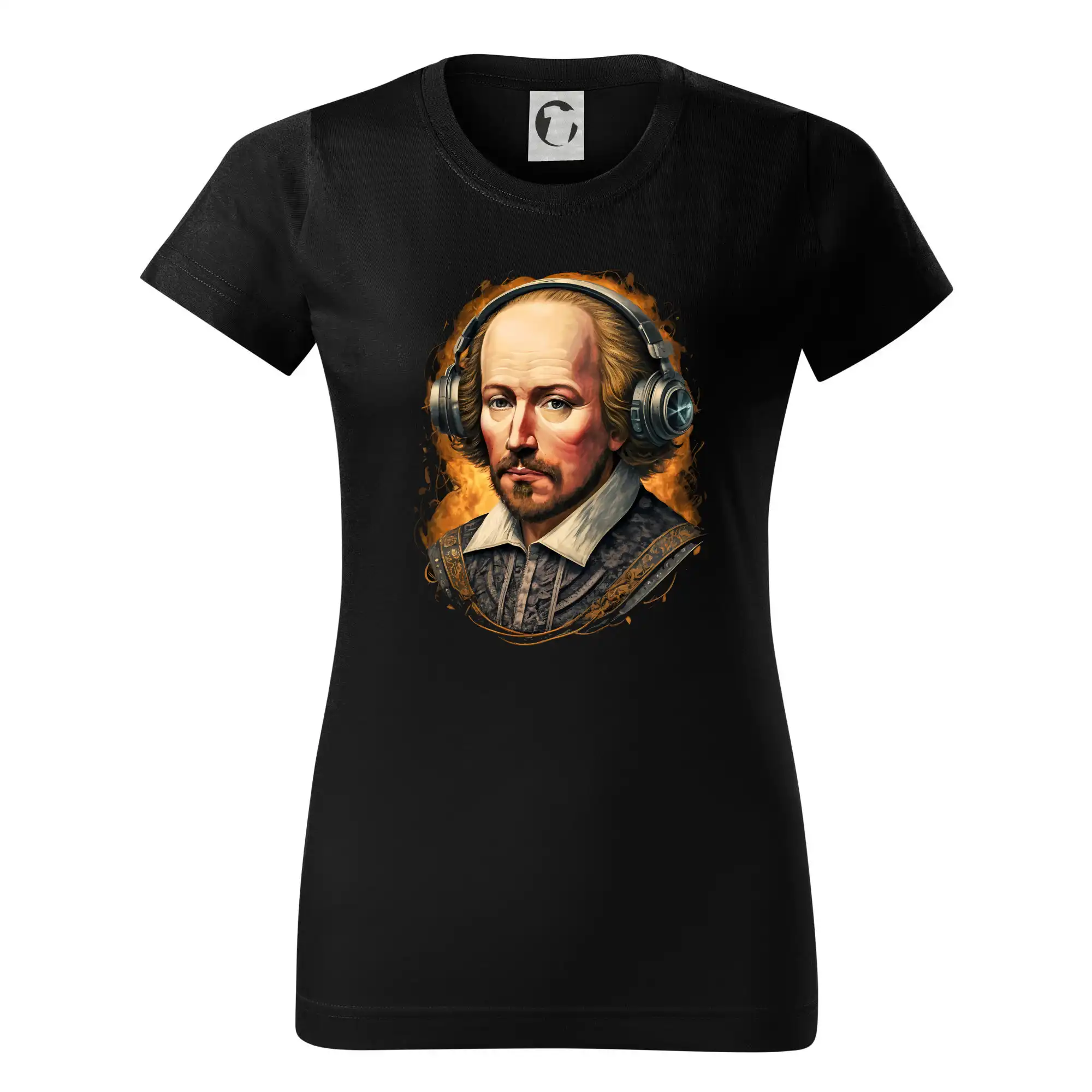 Shakespeare DJ - Dámske tričko basic - ľahko voľnejšie a dlhšie