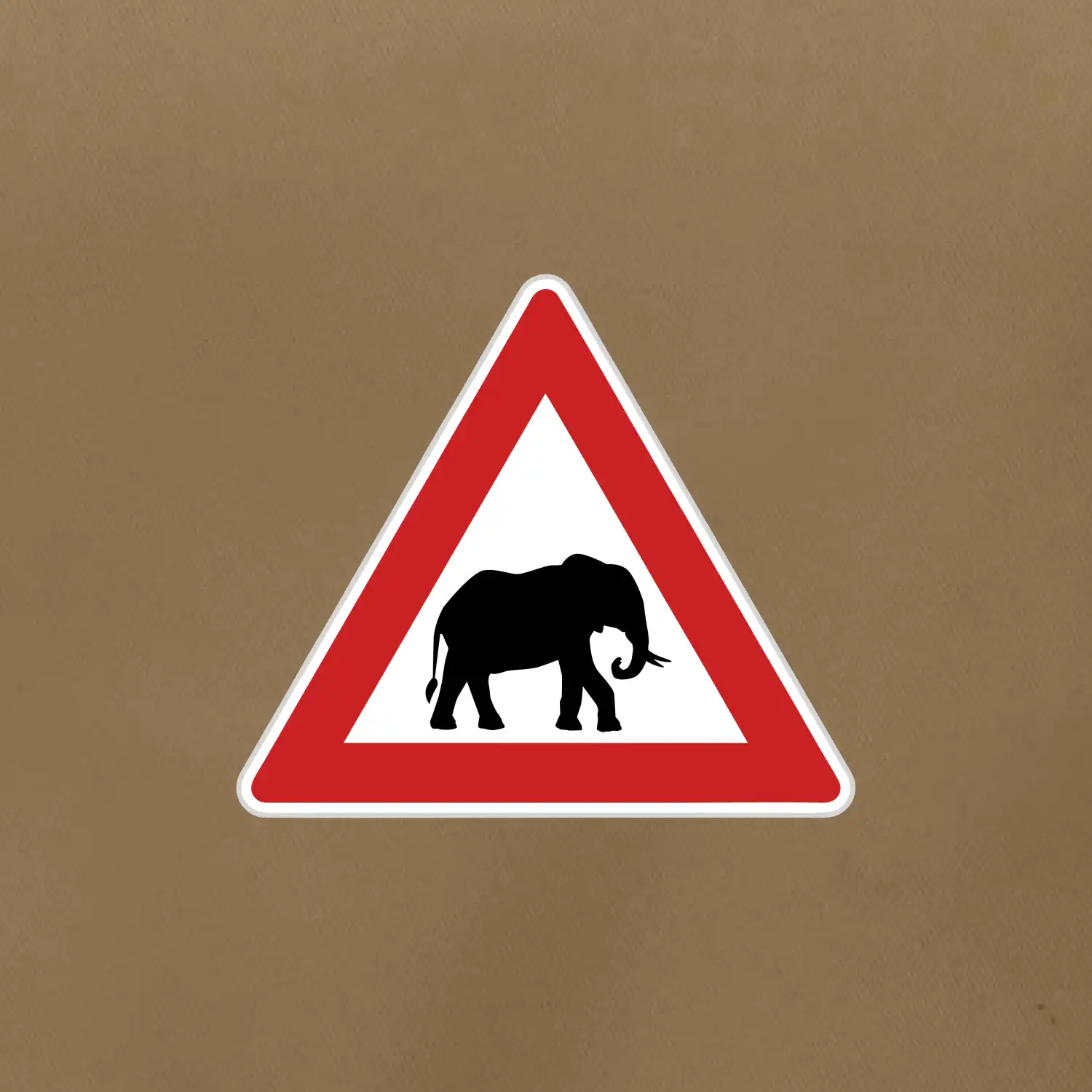 Dopravní značka - Pozor slon