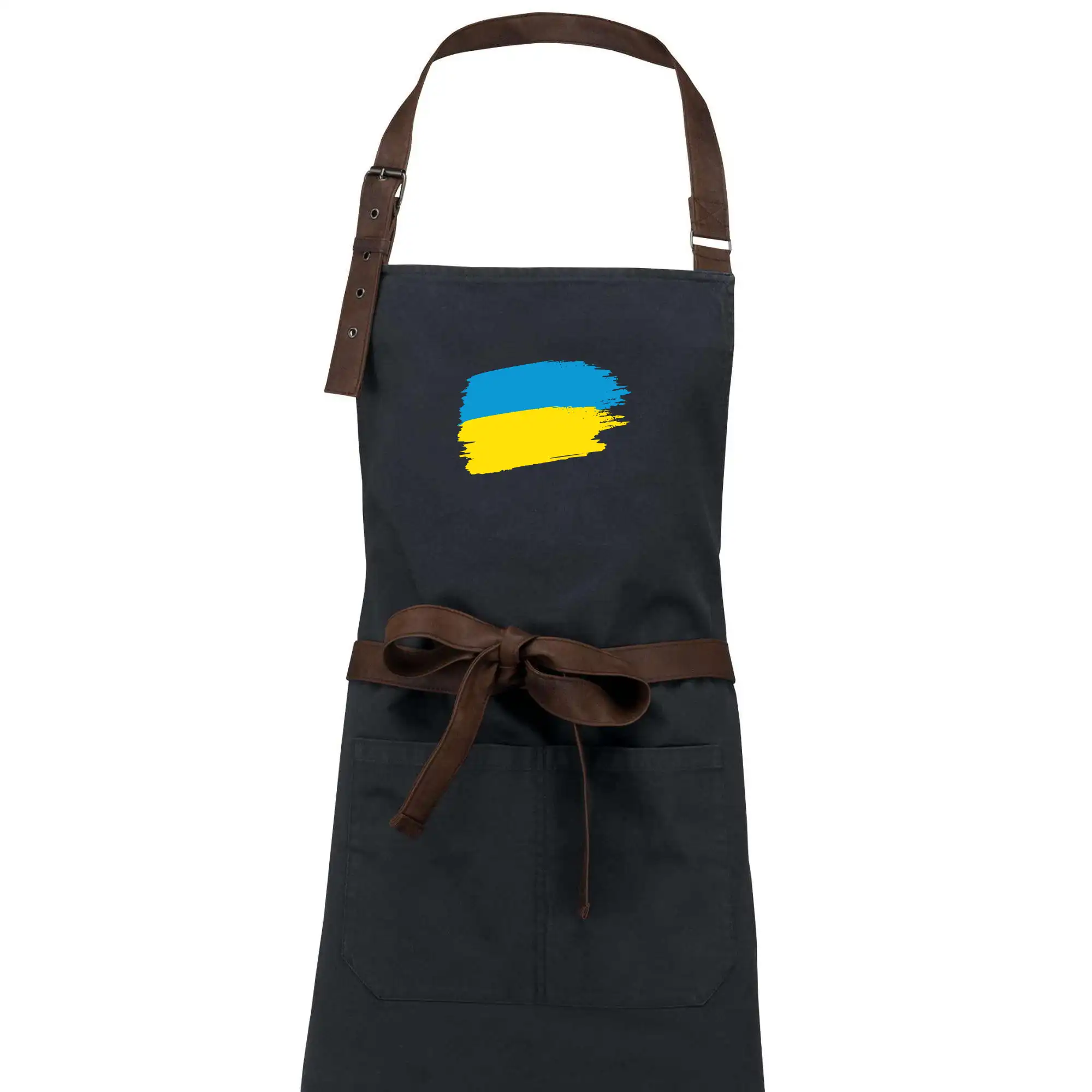 Tričká s vlajkou ukrajiny - Ukrajina vlajka - Zástera Vintage