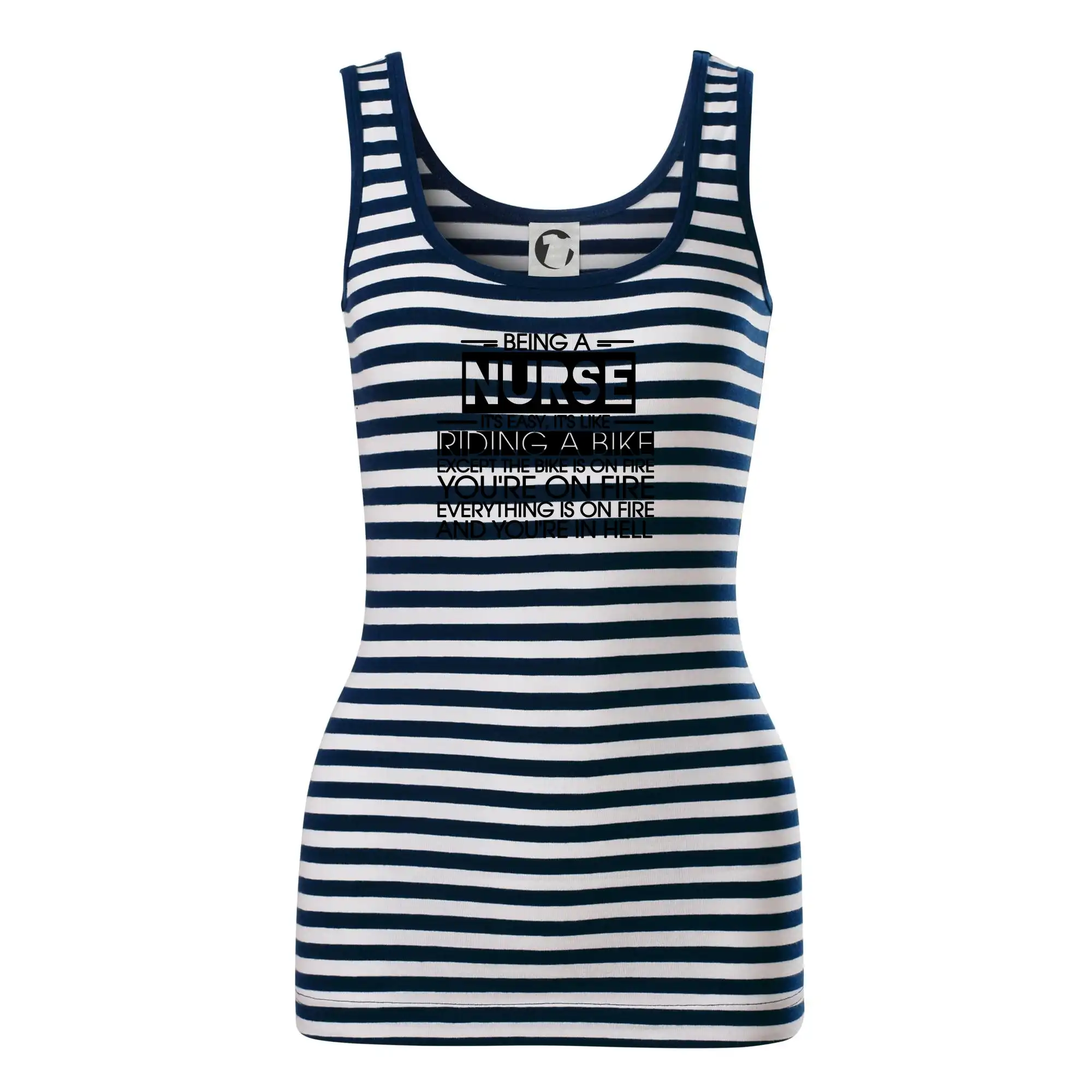 Being a nurse - bike - Sailor tielko na vodu