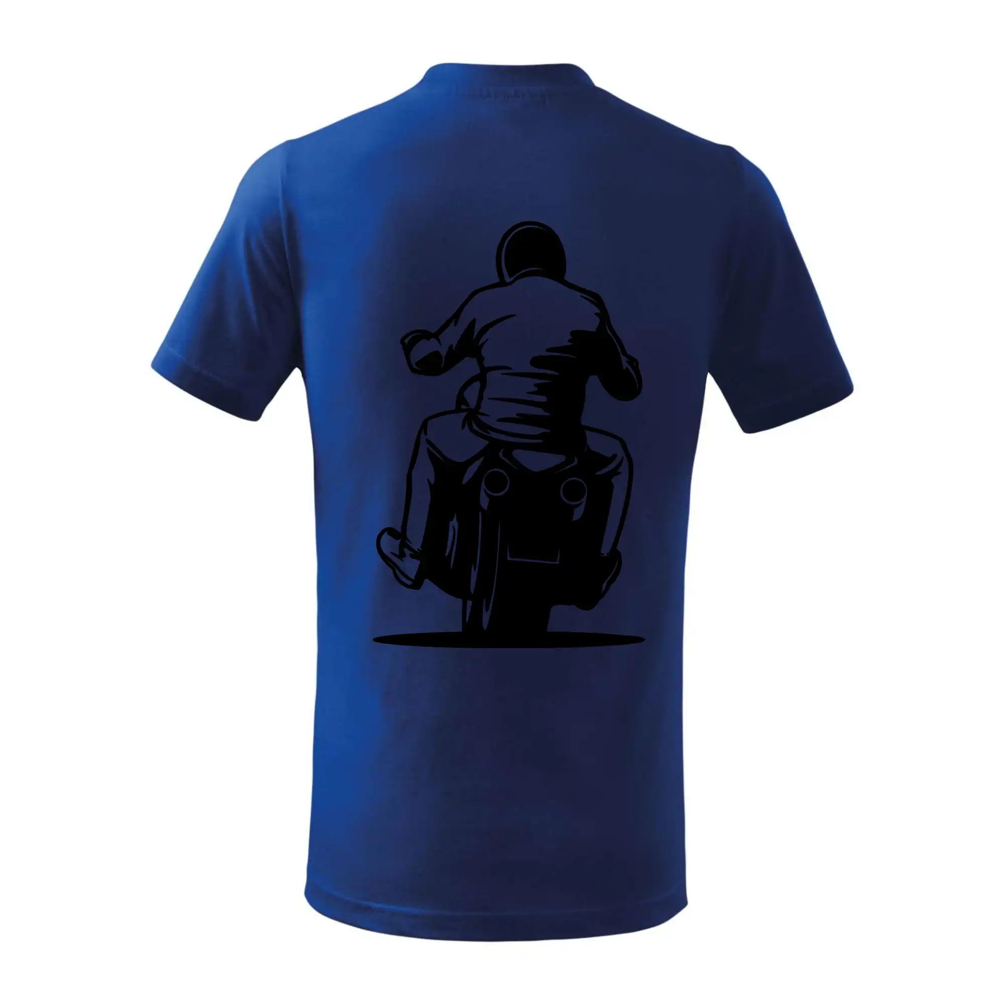 Chopper triko - Motorkář na zádech - chopper - Tričko detské bavlnené