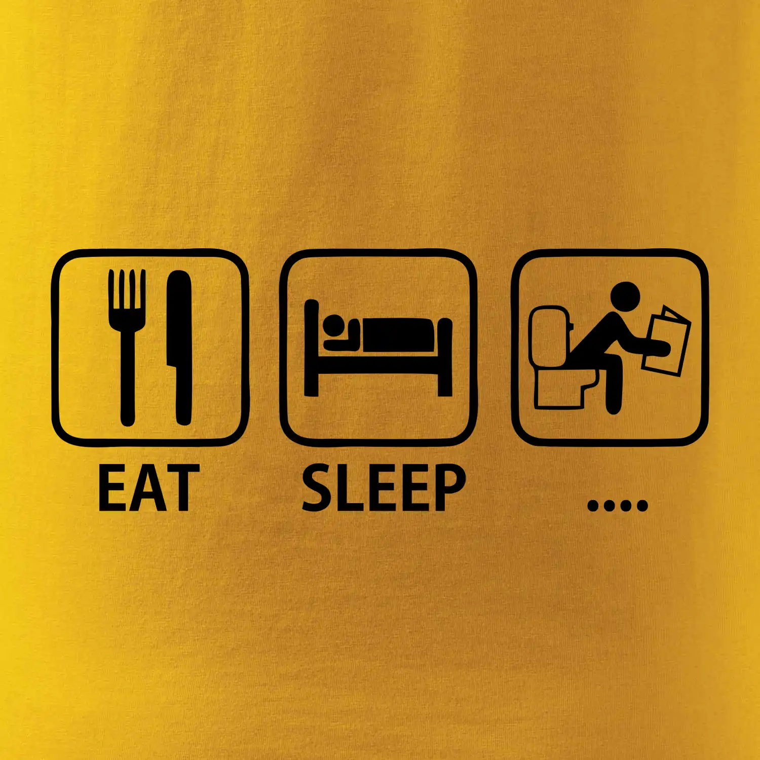 Eat sleep záchod