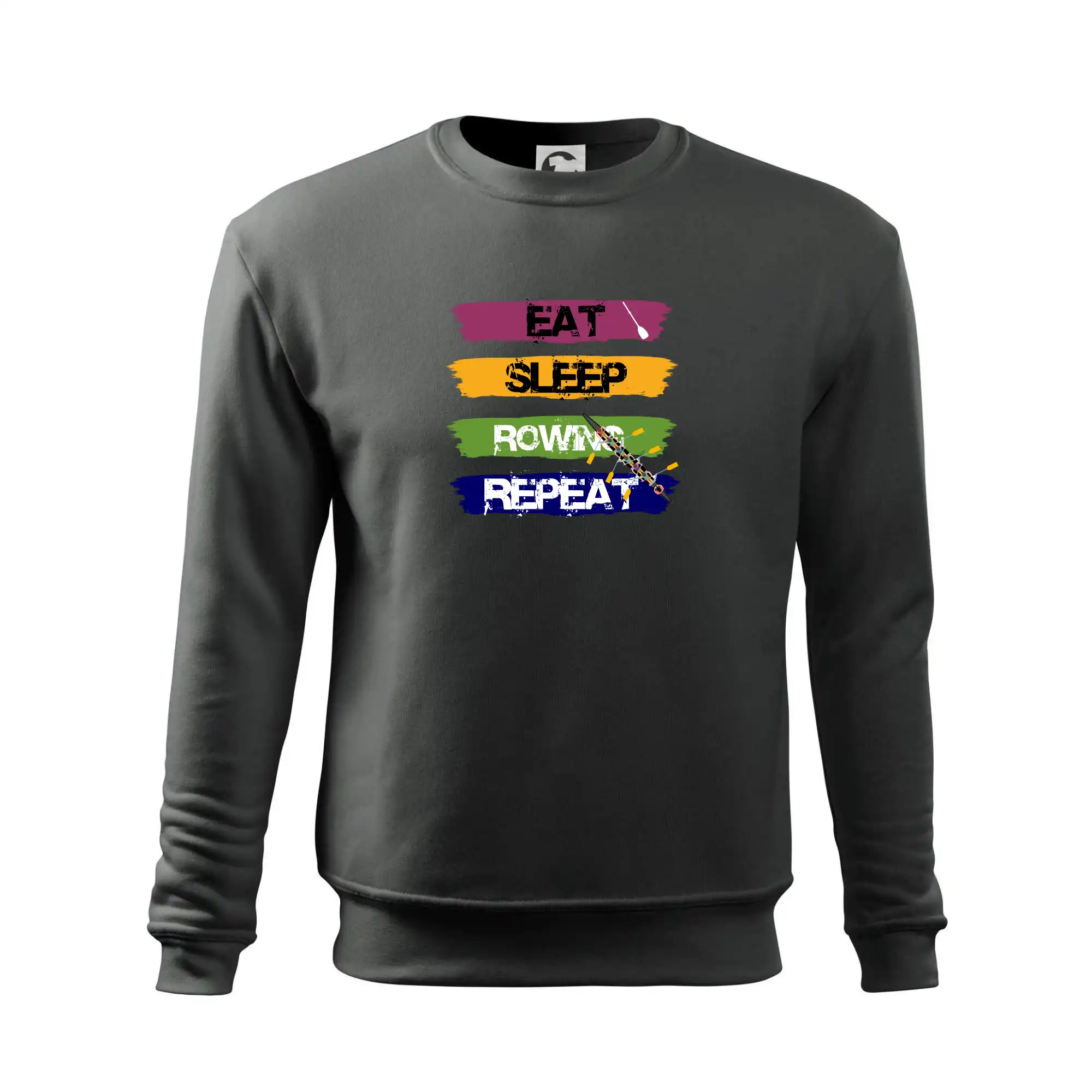 Eat sleep rowing repeat barevné