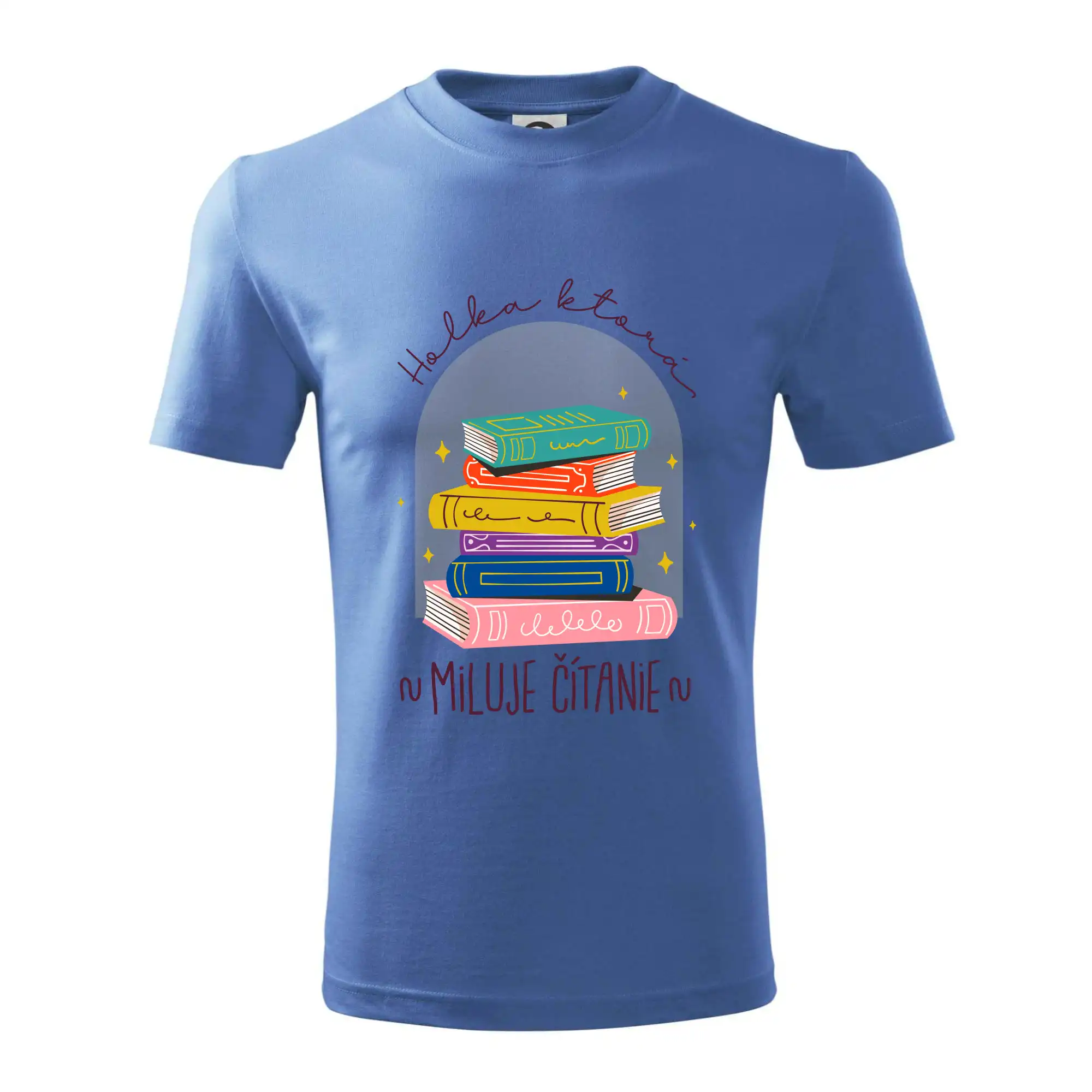 Holka, ktorá miluje čítanie SK