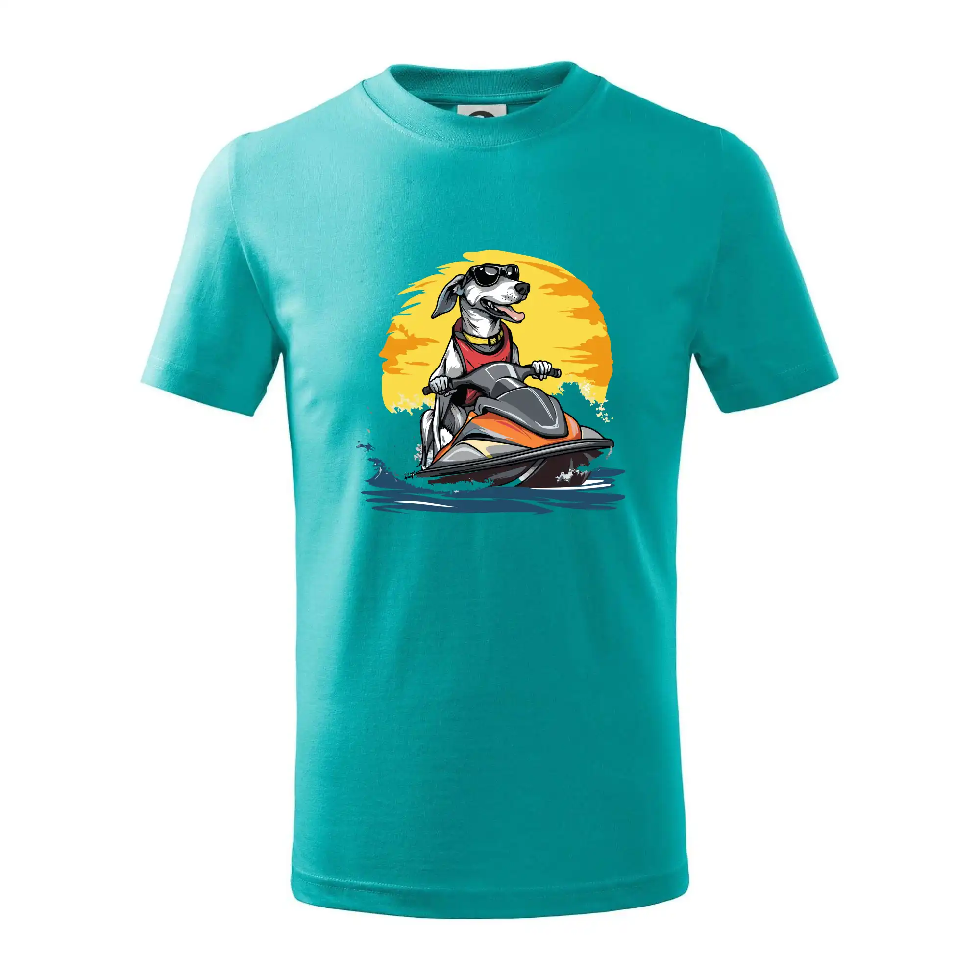 Chrt na vodním skútru