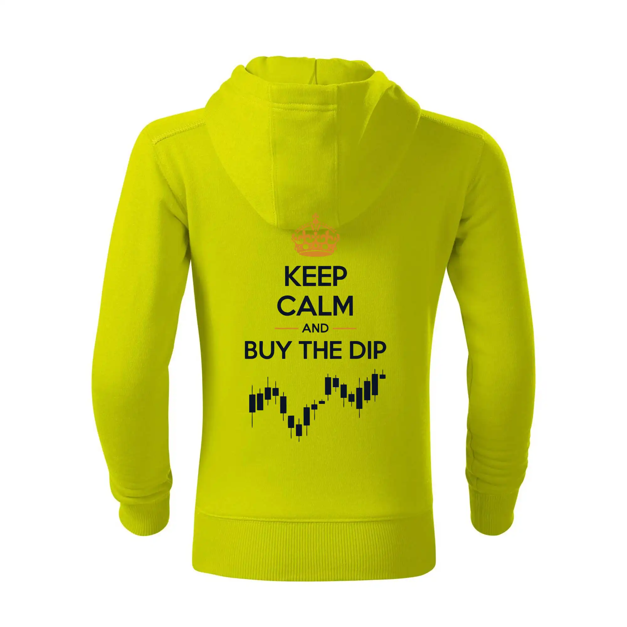 Keep Calm and Buy the Dip - koruna  a graf