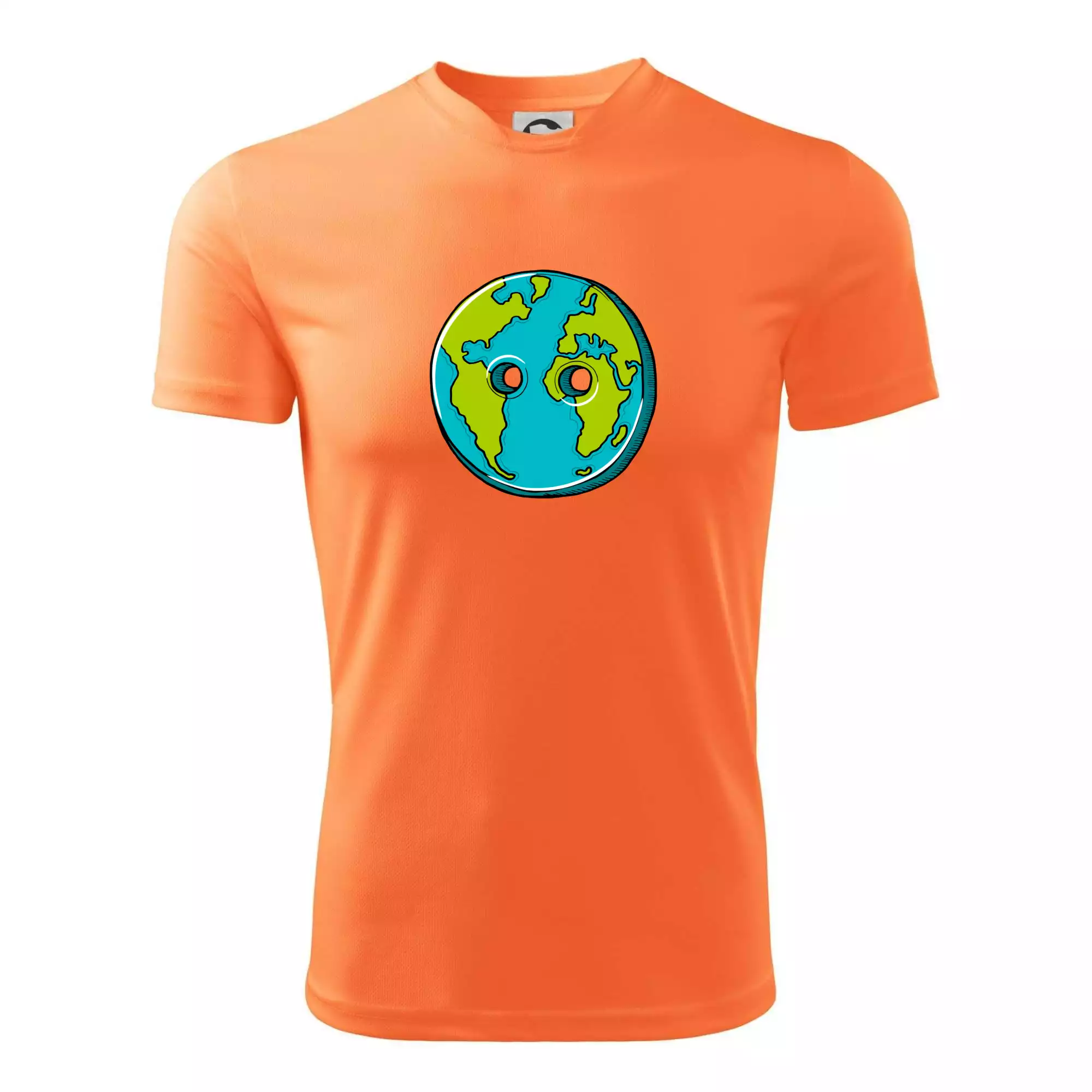 Planeta země knoflík (Pecka design)