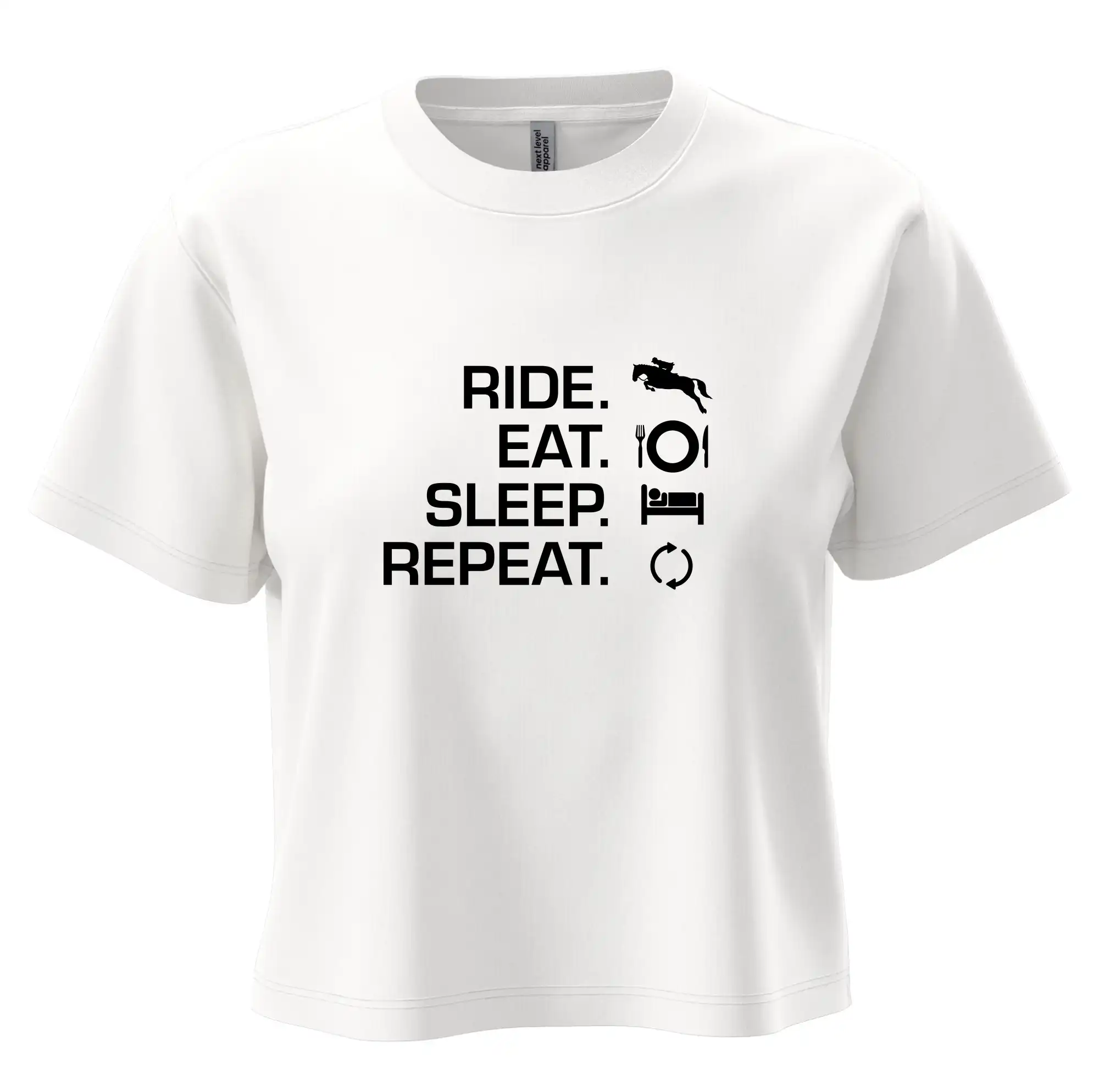 Ride Eat Sleep Repeat koně