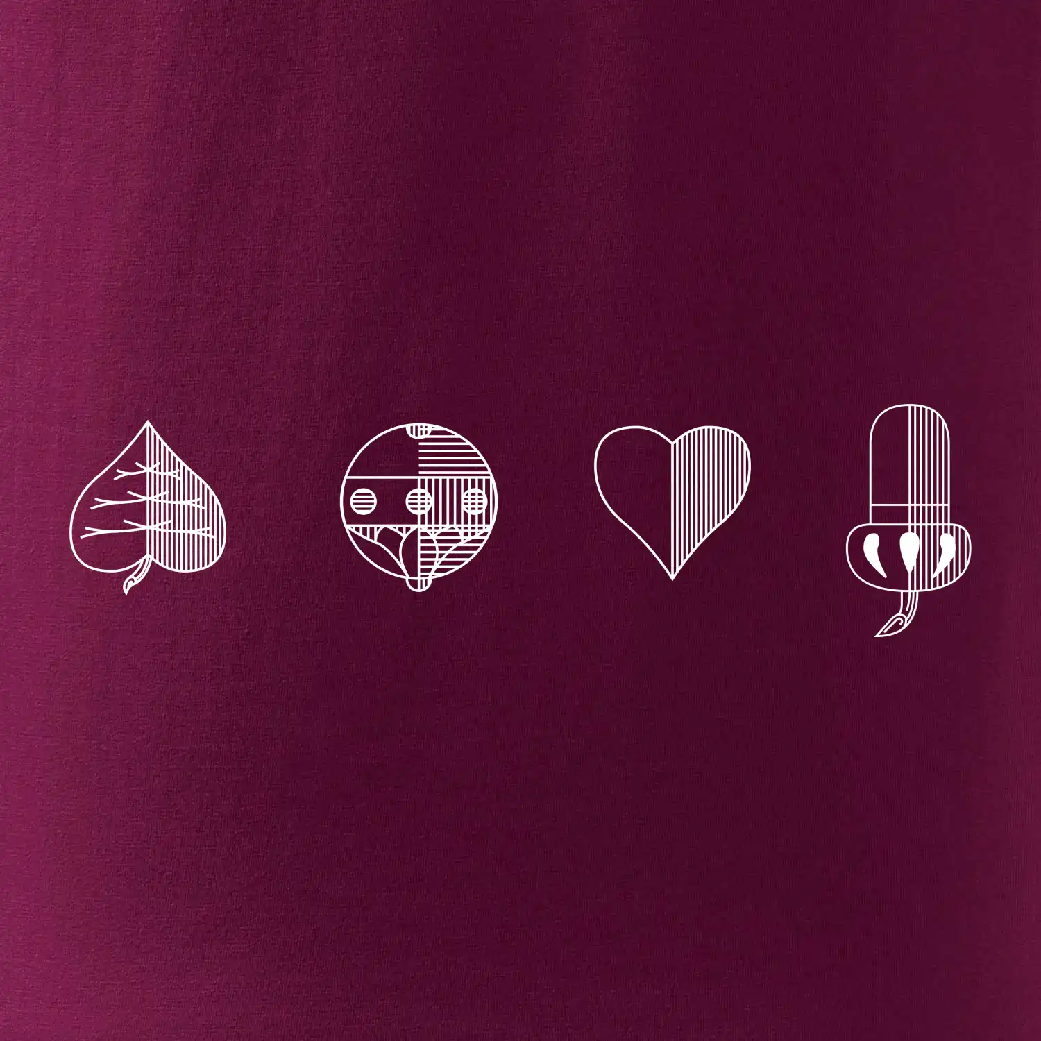 Prší - barvy hracích karet