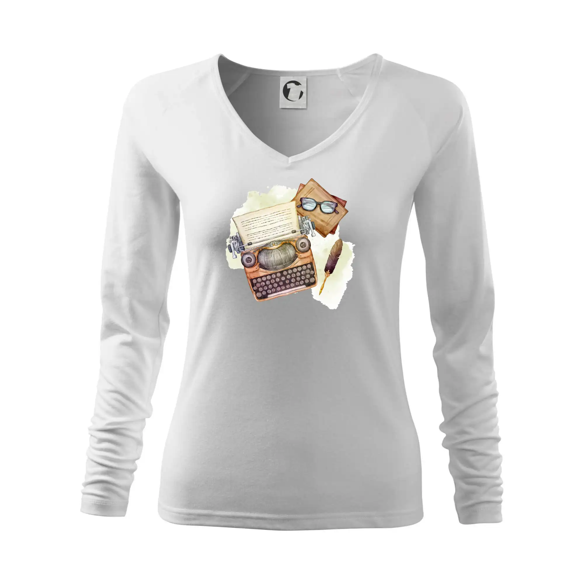 Knihy a psací stroj