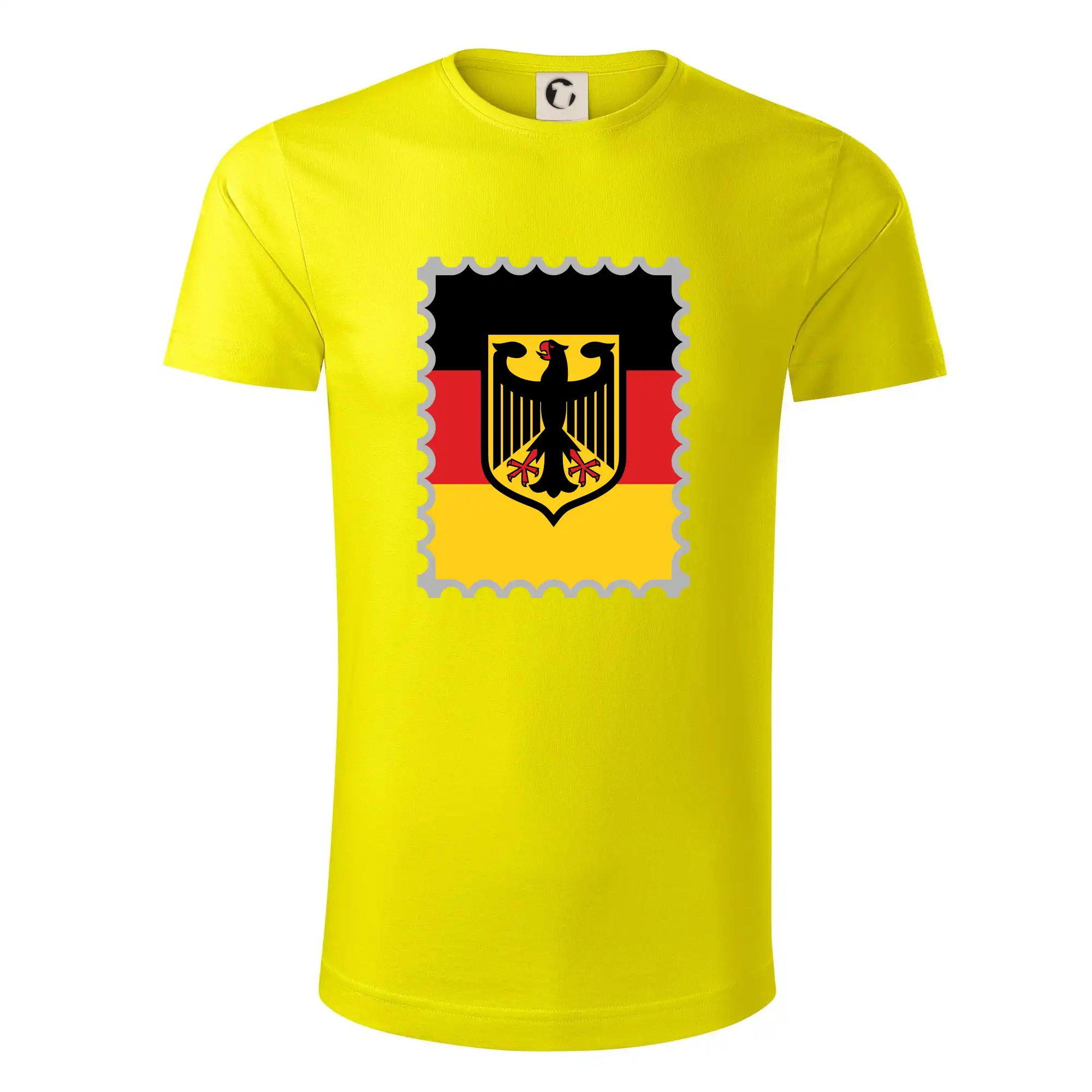 Tričká Nemecko - Nemecká známka - vlajka - Tričko z organickej bavlny