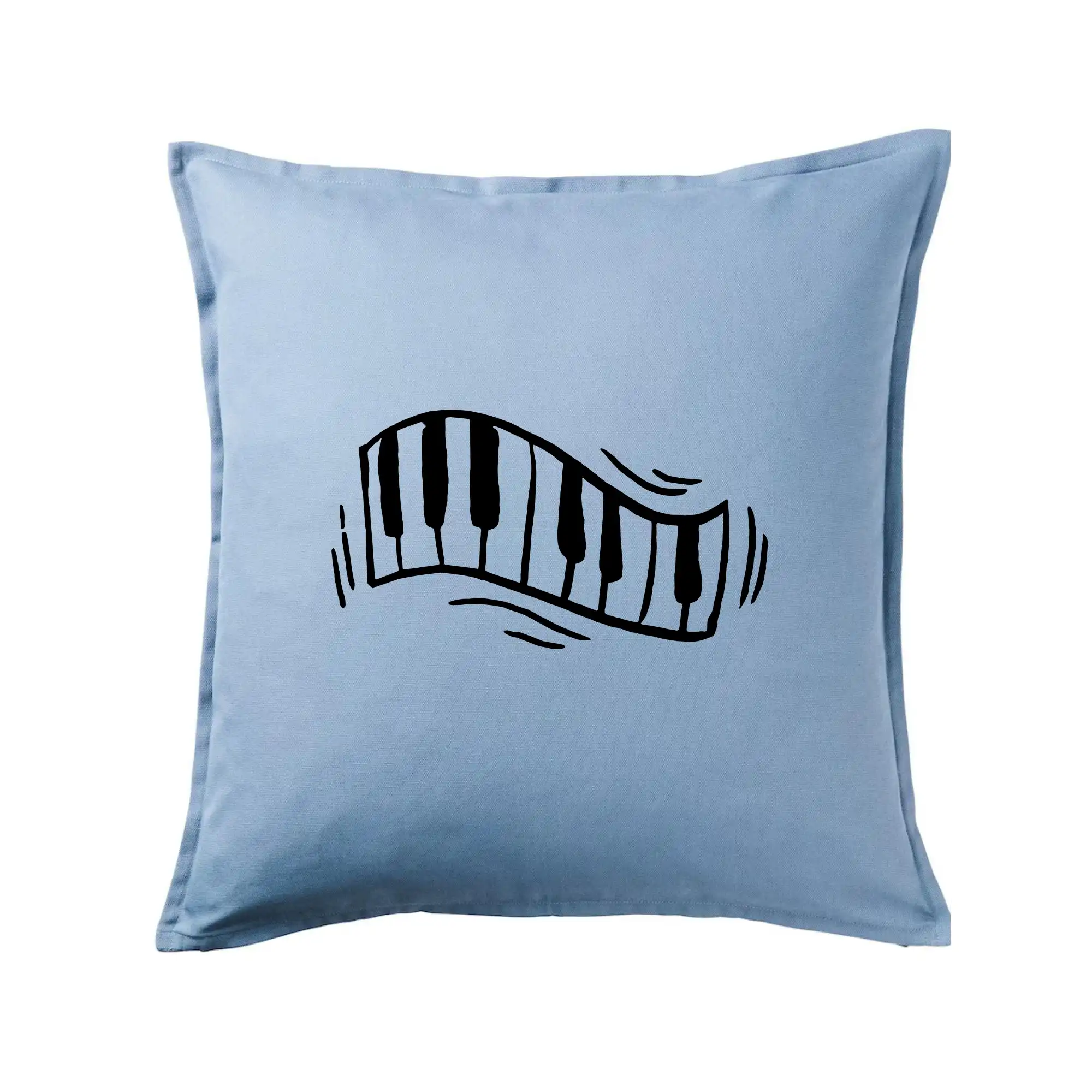 Klávesy kreslené - Vankúš 50x50