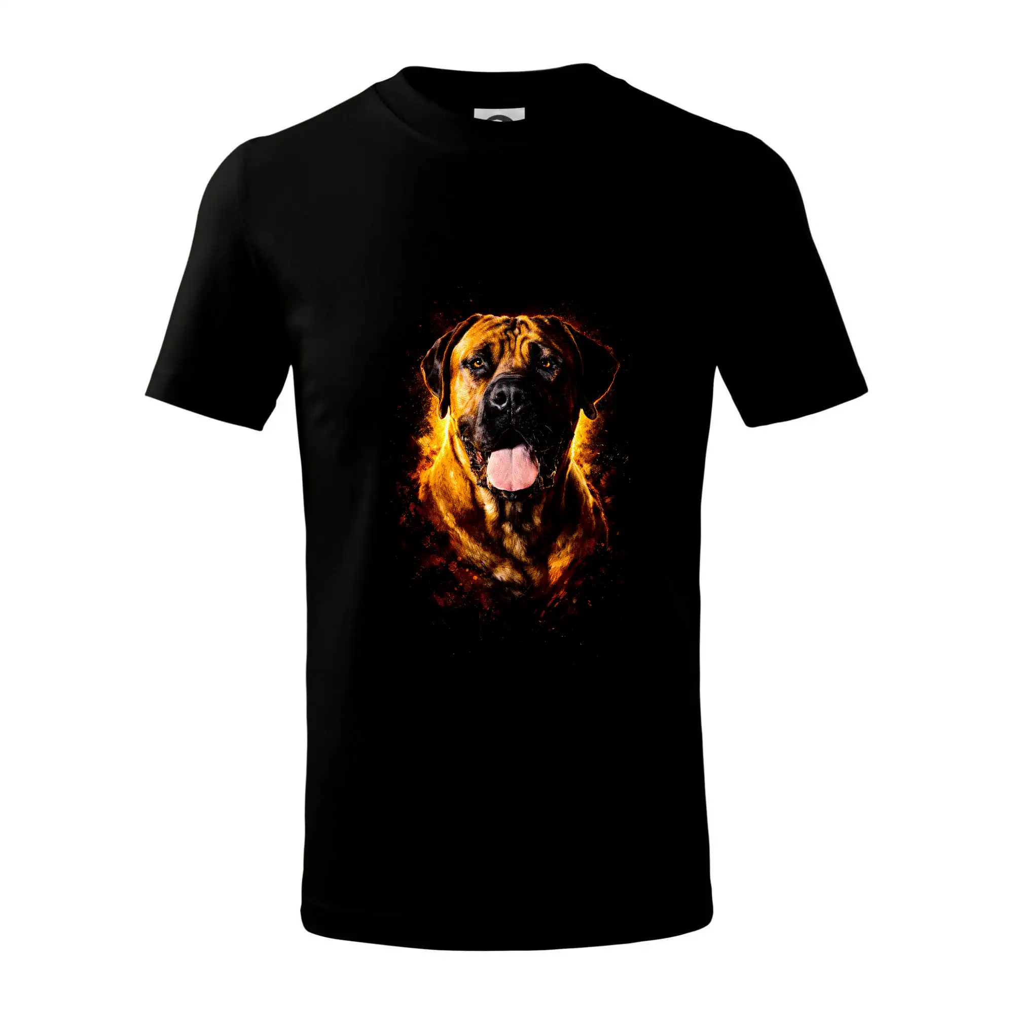 Ostatné psie plemená - Obrázok poltón búrsky buldog (Boerboel) - Tričko detské bavlnené