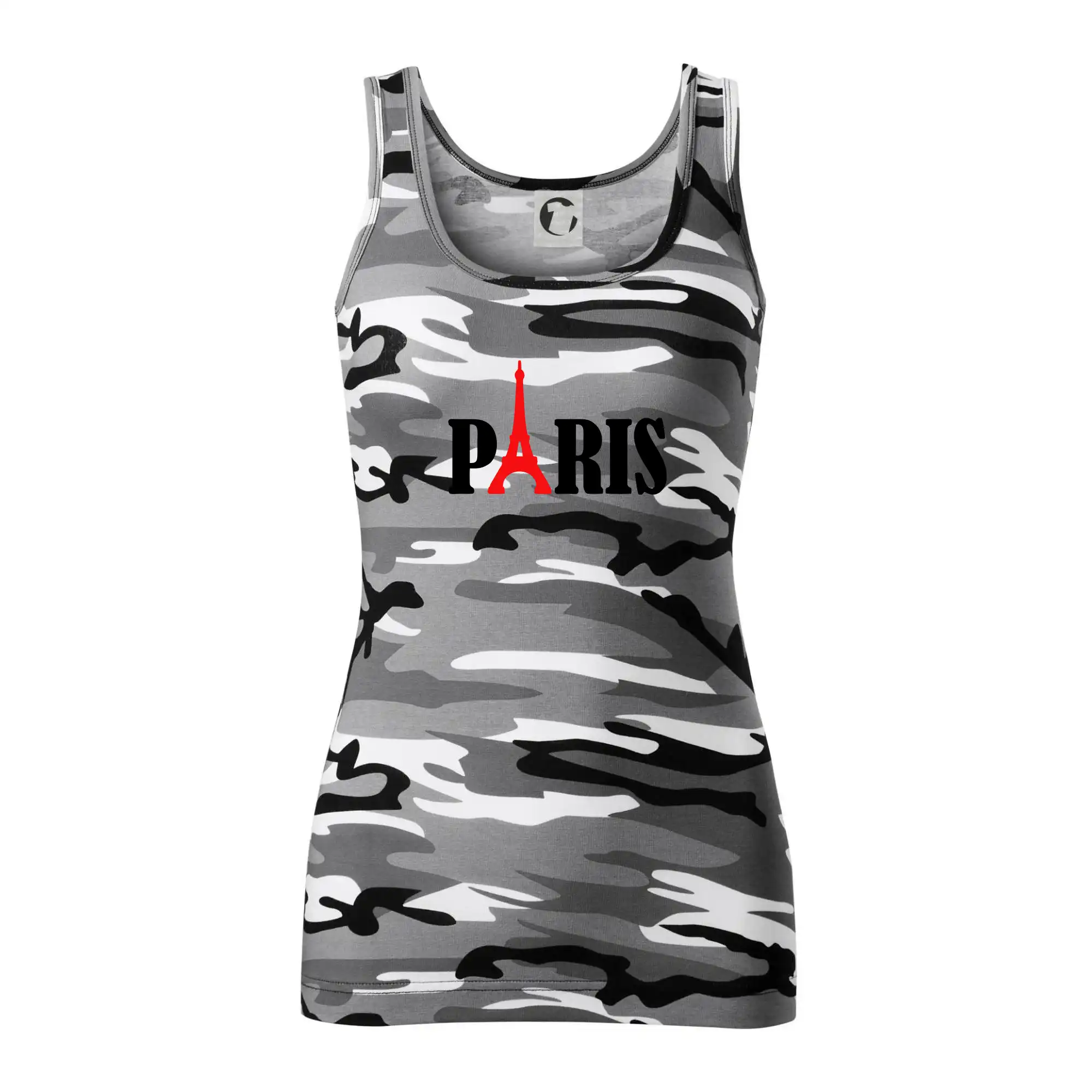 Paris nápis Eiffelova věž