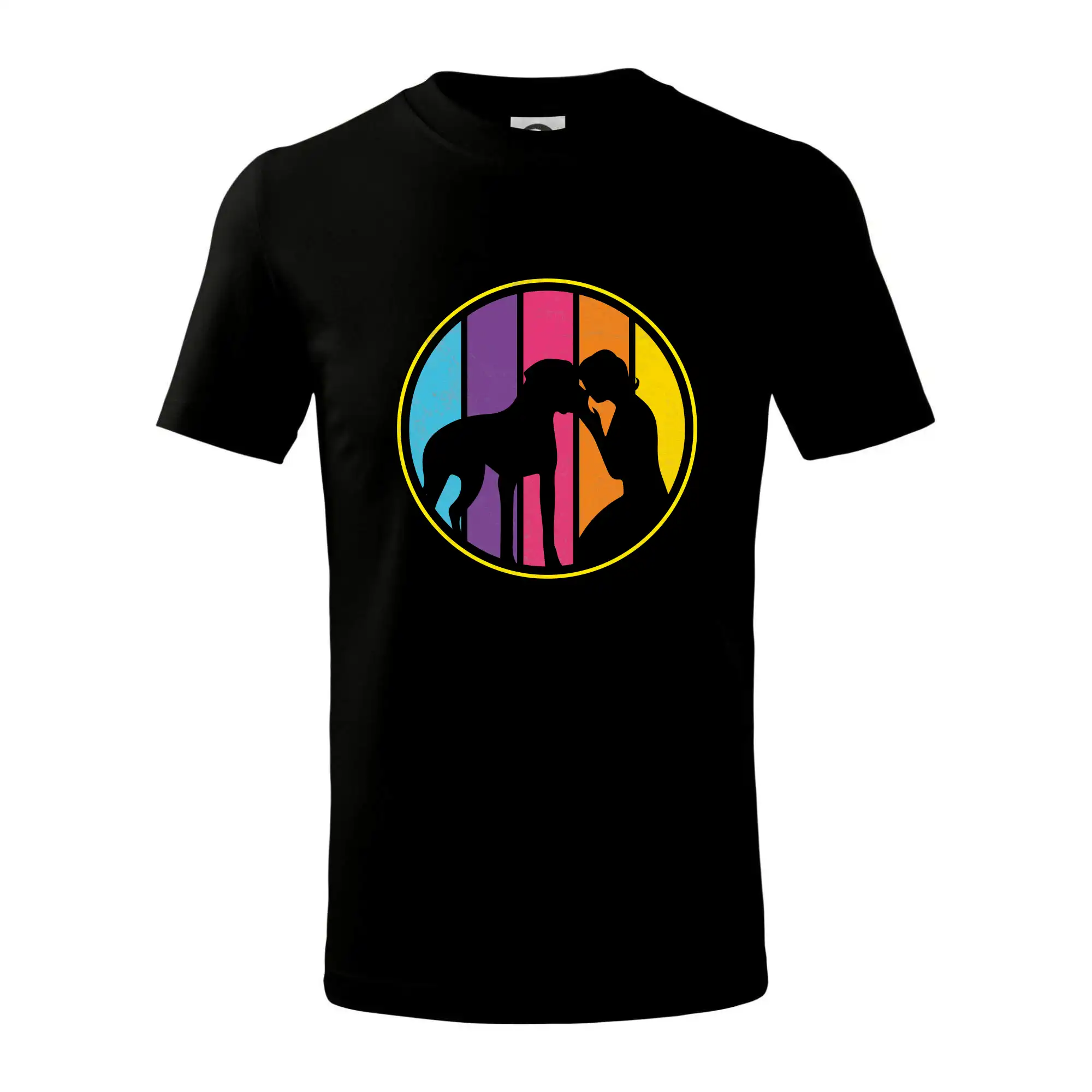 Retro kruh - polibek psa