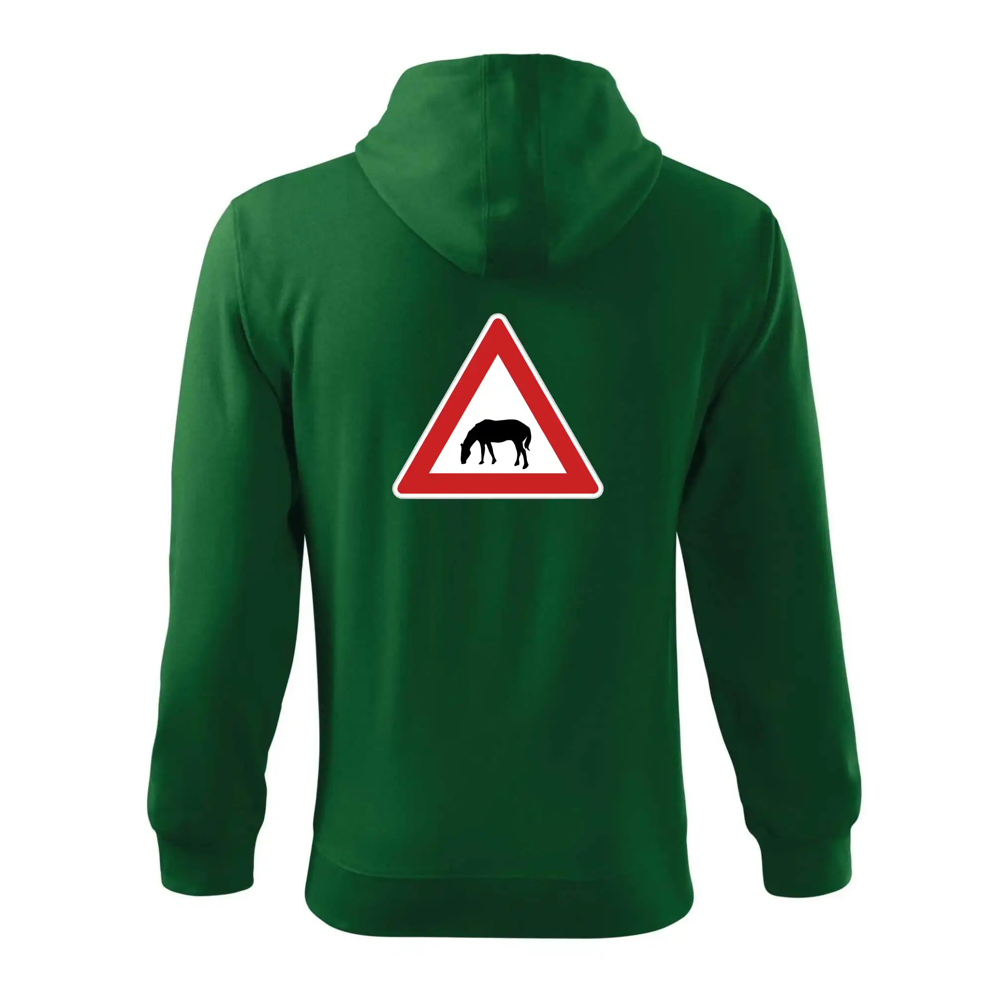 Dopravní značka - Pozor pasoucí se kůň