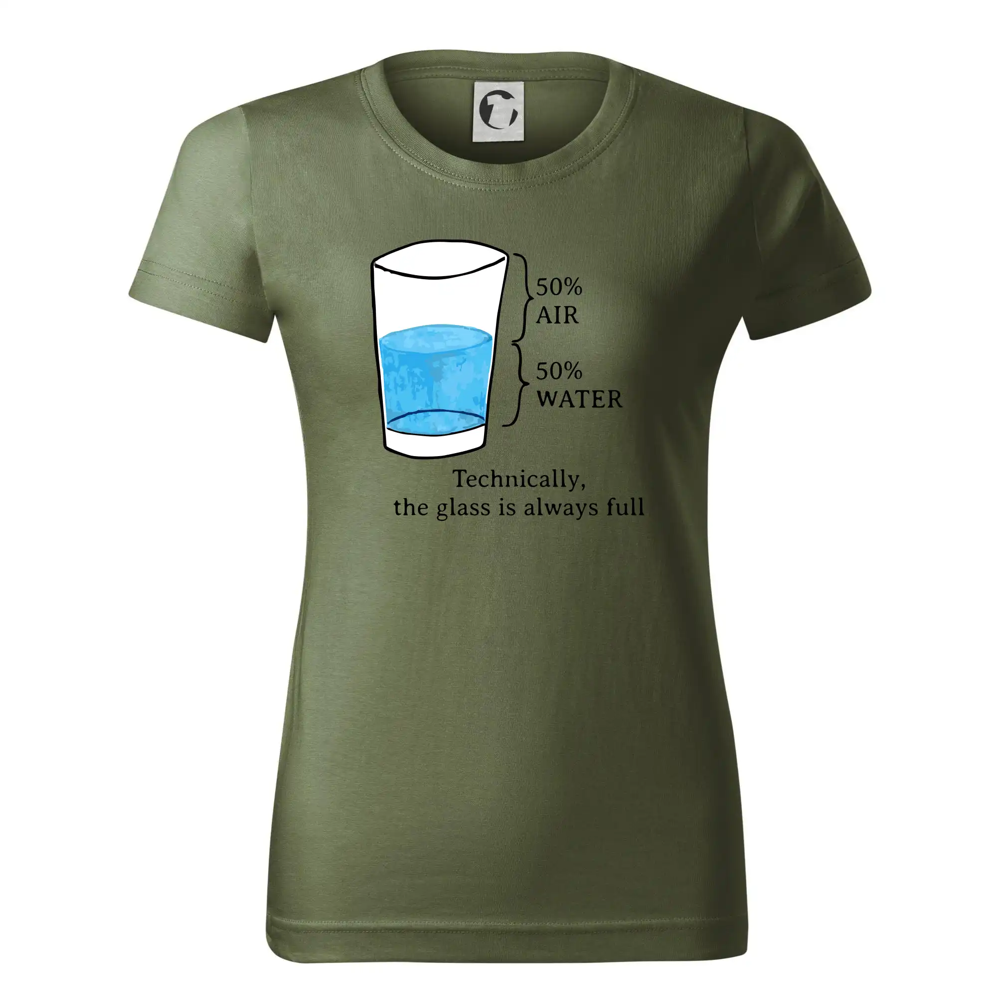 Technically, the glass is always full