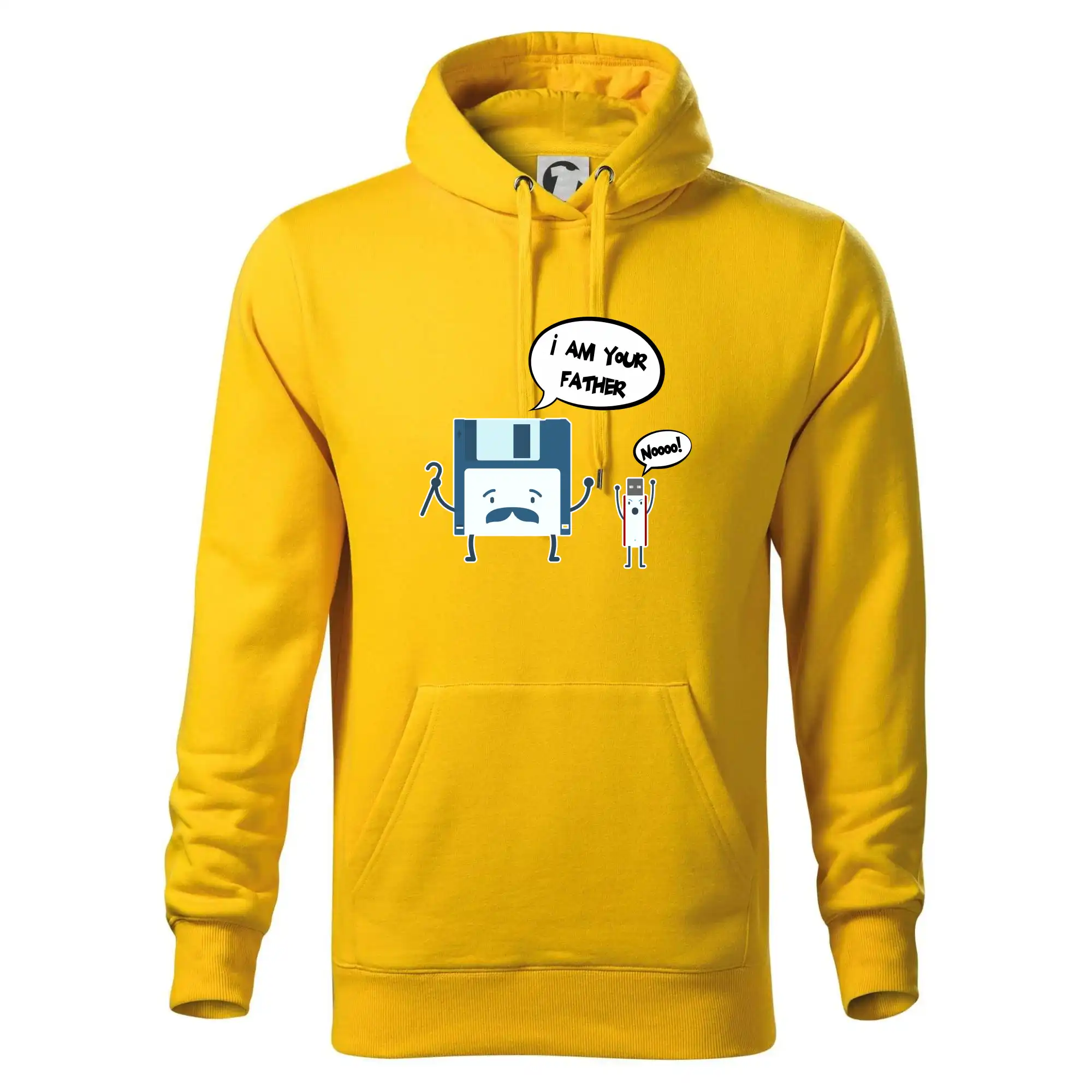 Tričká pre ajťákov - I am your father USB - Mikina pánska Cape s kapucňou