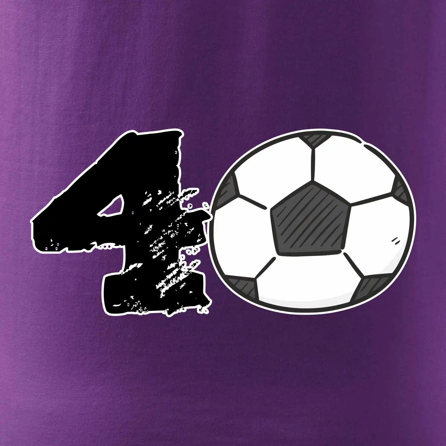 Fotbal kulaté narozeniny 40