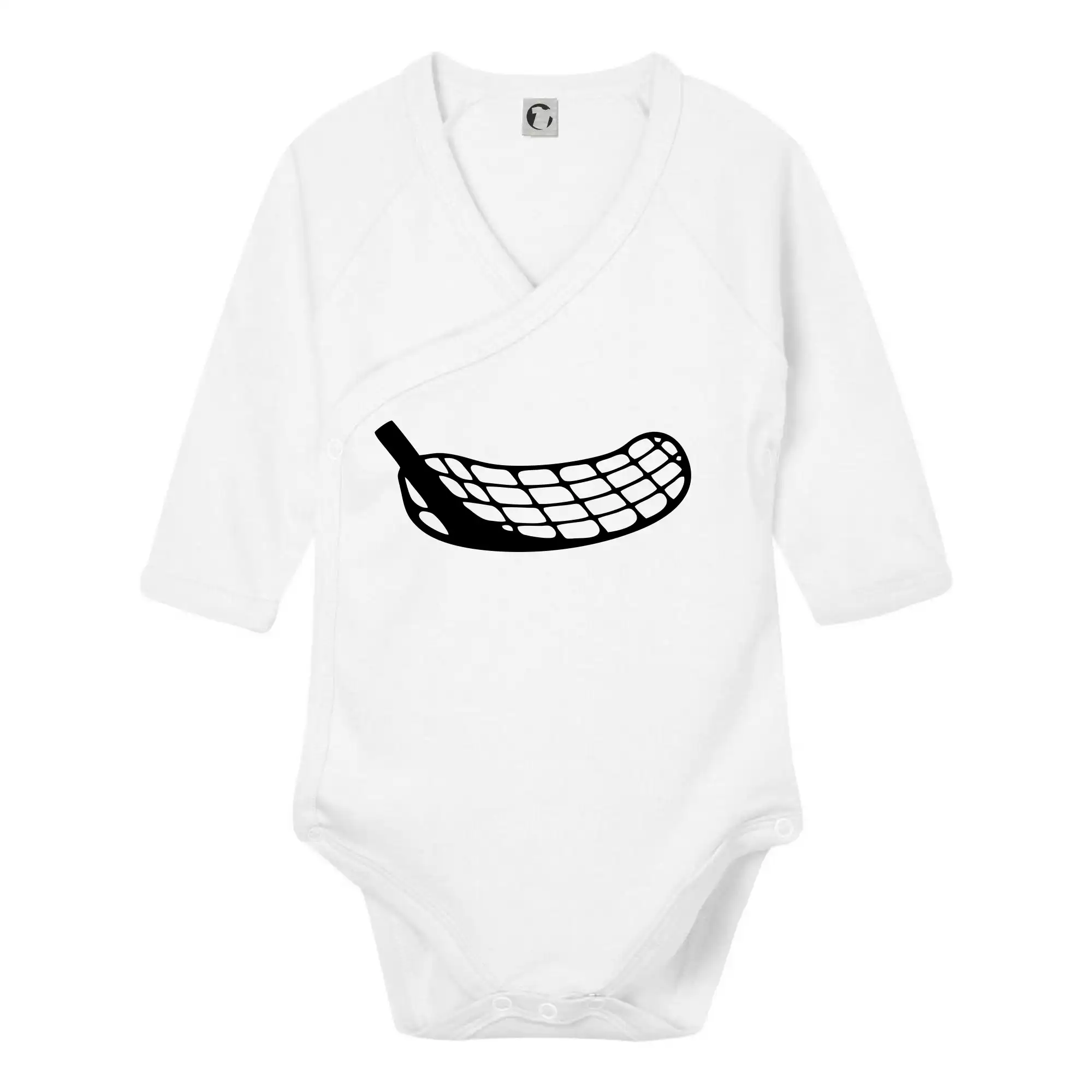 Florbalové tričká - Florbalová čepeľ - Body zavinovacie s dlhým rukávom