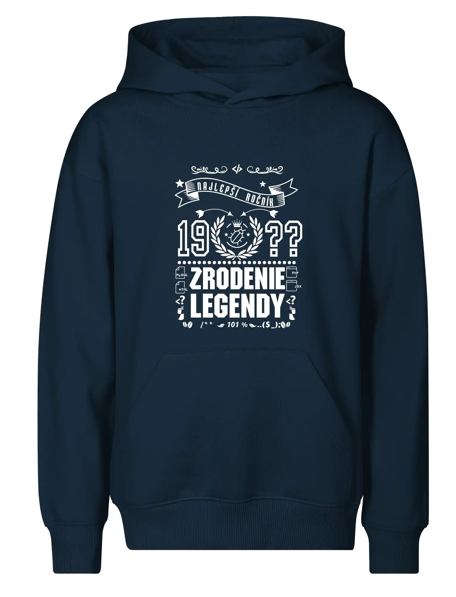 Trička Zrodenie legendy - Zrodenie legendy pre programátora - Detská mikina - Chill